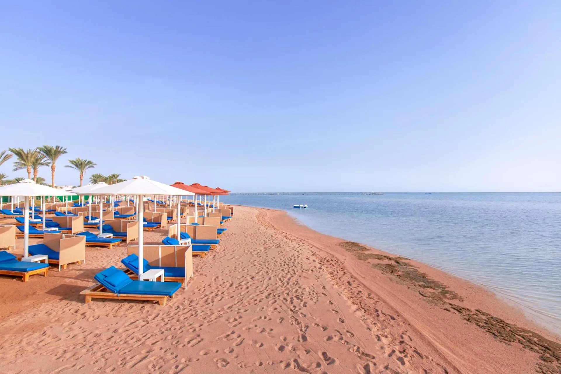 Beach in Pickalbatros Laguna Club Resort Sharm El Sheikh