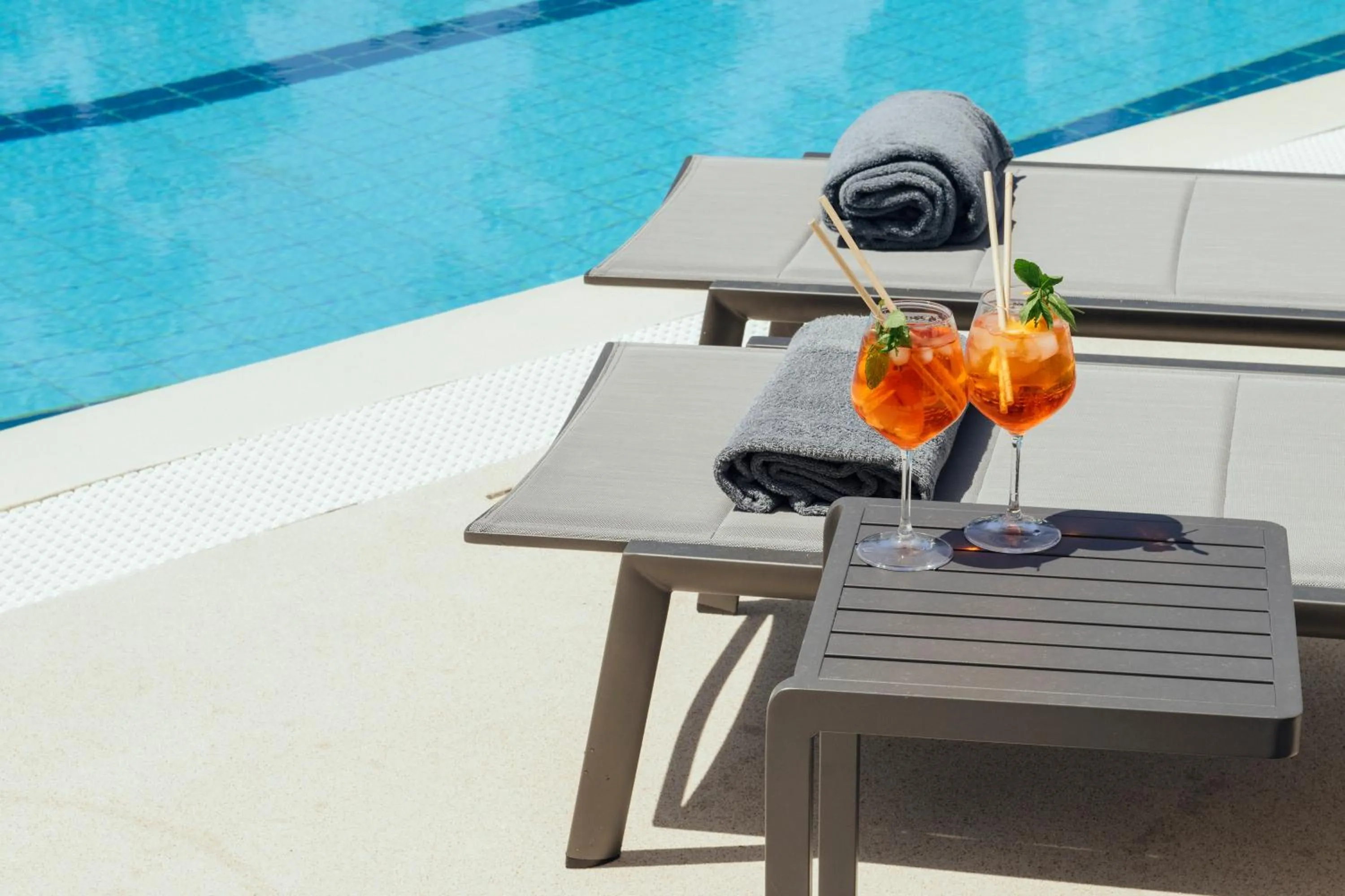 Swimming pool in Grand Hotel Telese