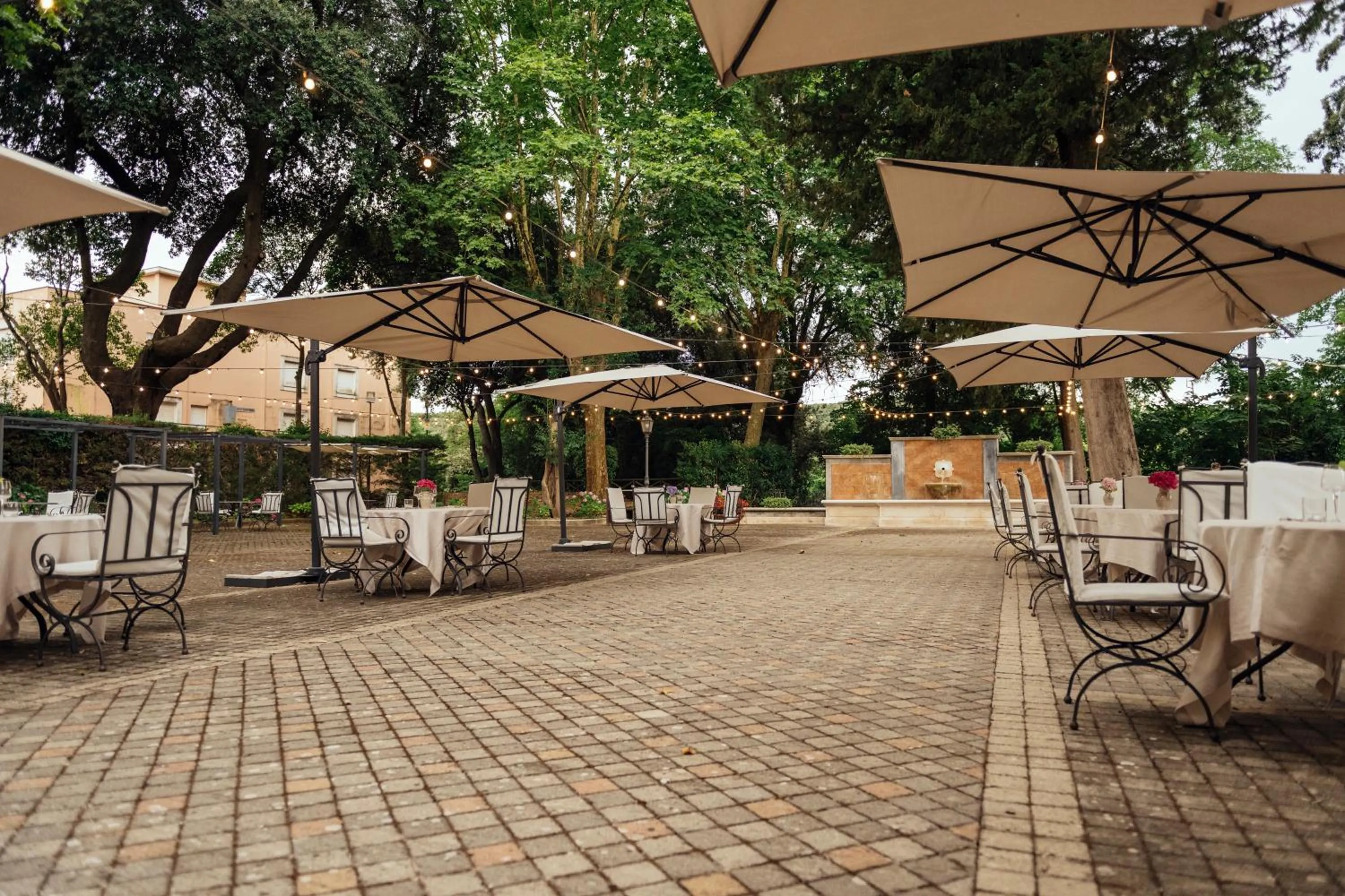 Garden in Grand Hotel Telese