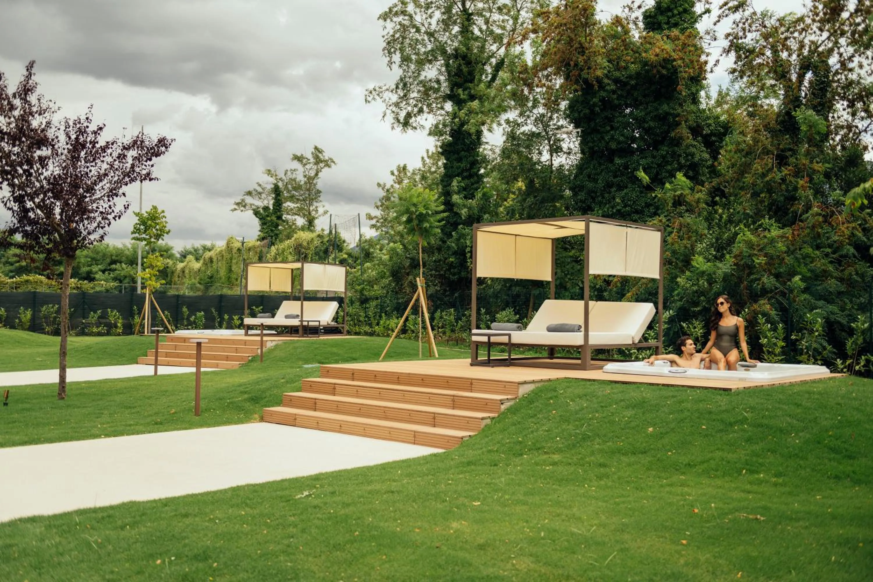 Swimming pool in Grand Hotel Telese