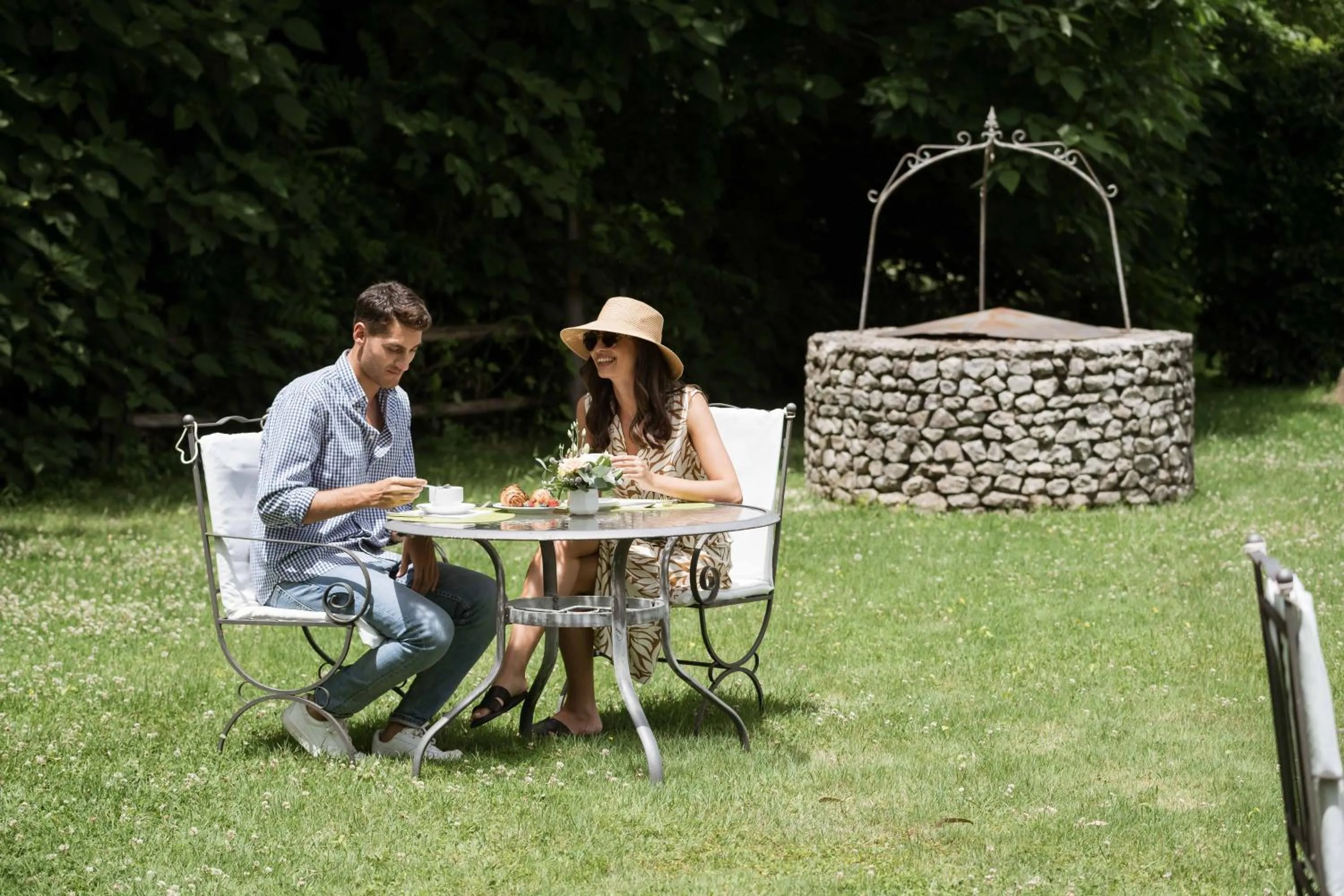 Garden in Grand Hotel Telese