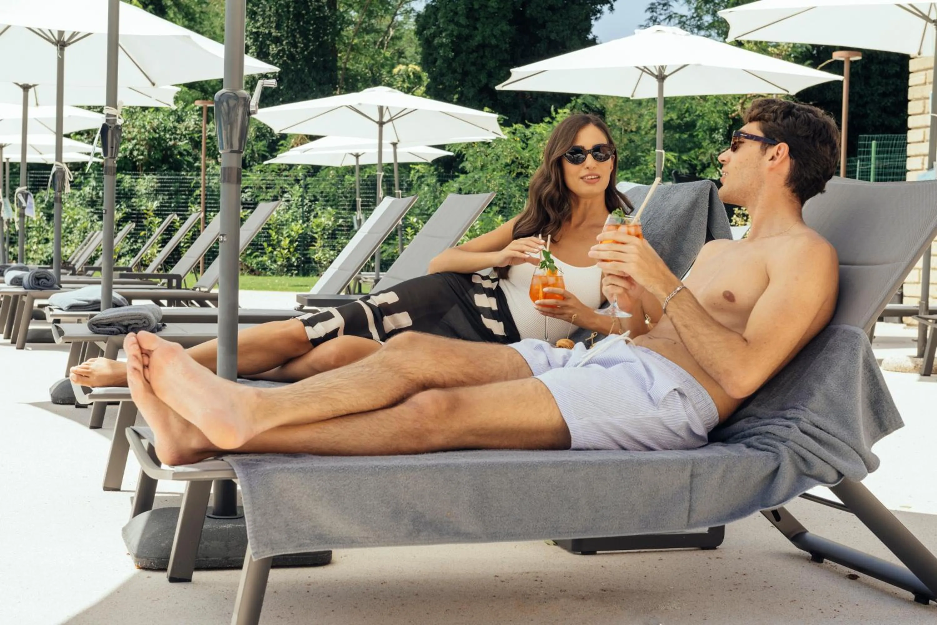 Swimming pool in Grand Hotel Telese