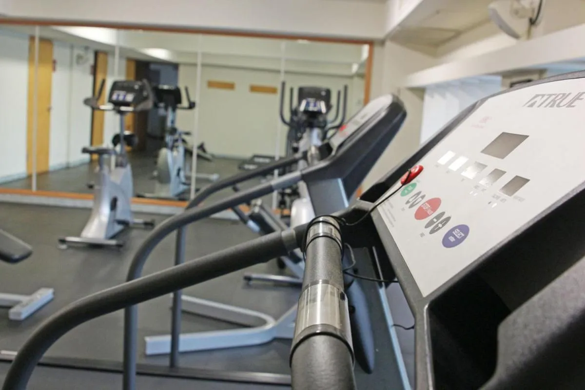 Fitness centre/facilities in Hotel Colón Plaza Business Class