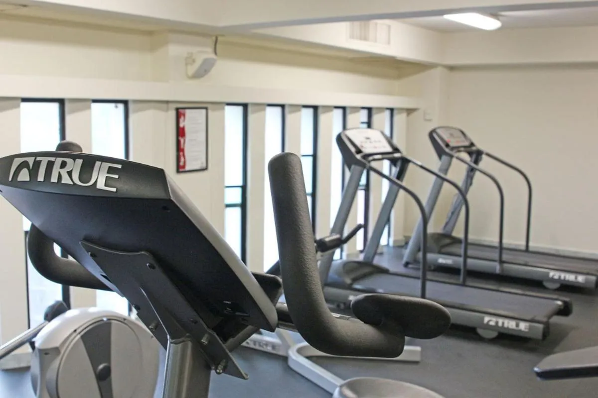 Fitness centre/facilities in Hotel Colón Plaza Business Class