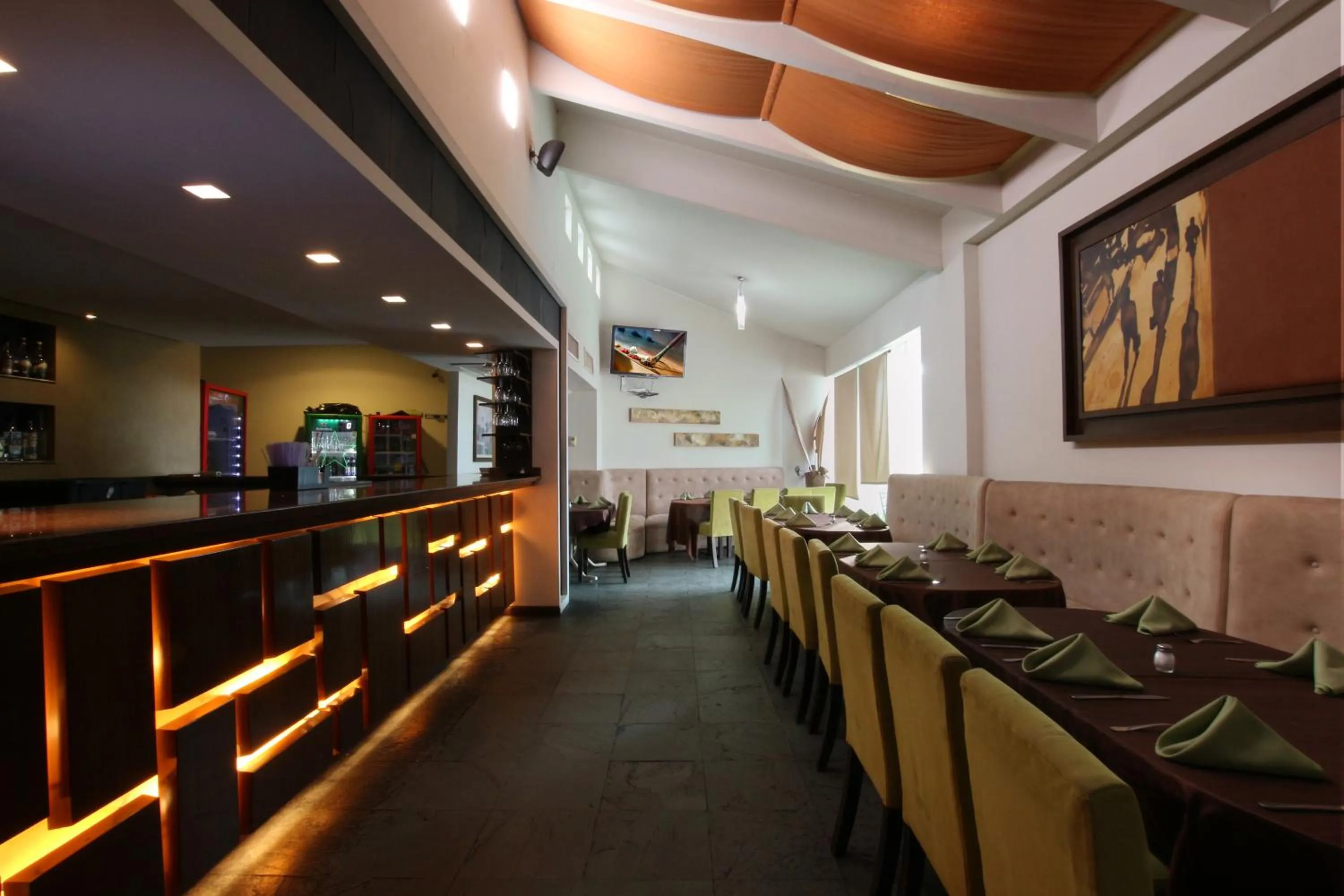 Lounge or bar in Hotel Colón Plaza Business Class