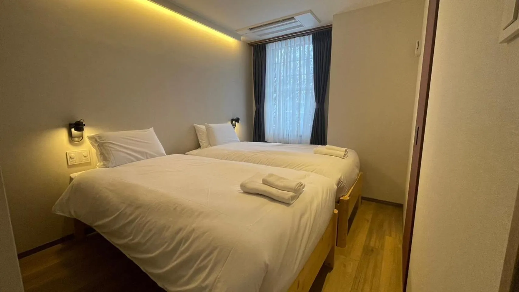 Bed in WHITE HOTEL GRAND HAKUBA