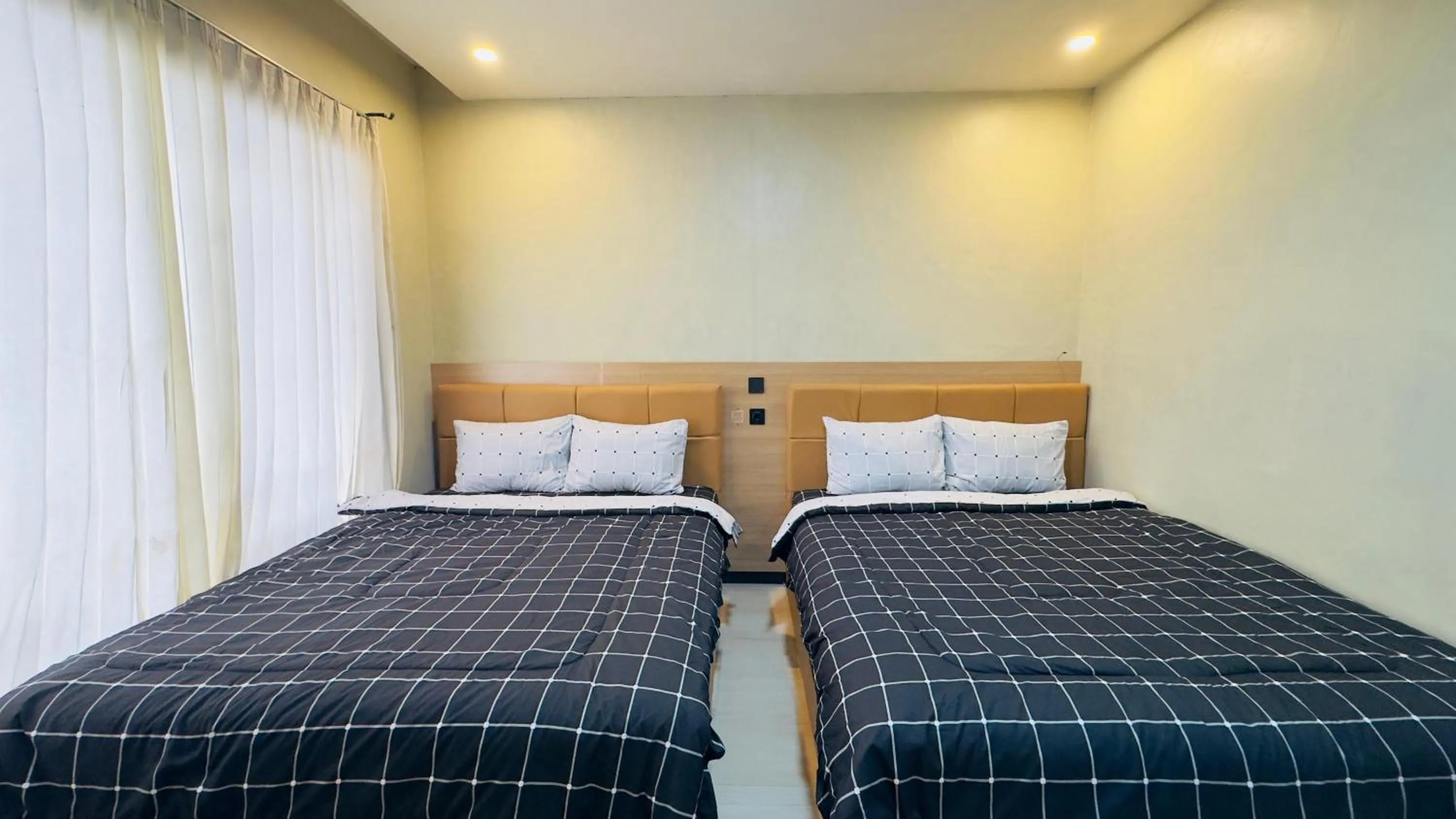 Bed in Sky View Bromo Guest House