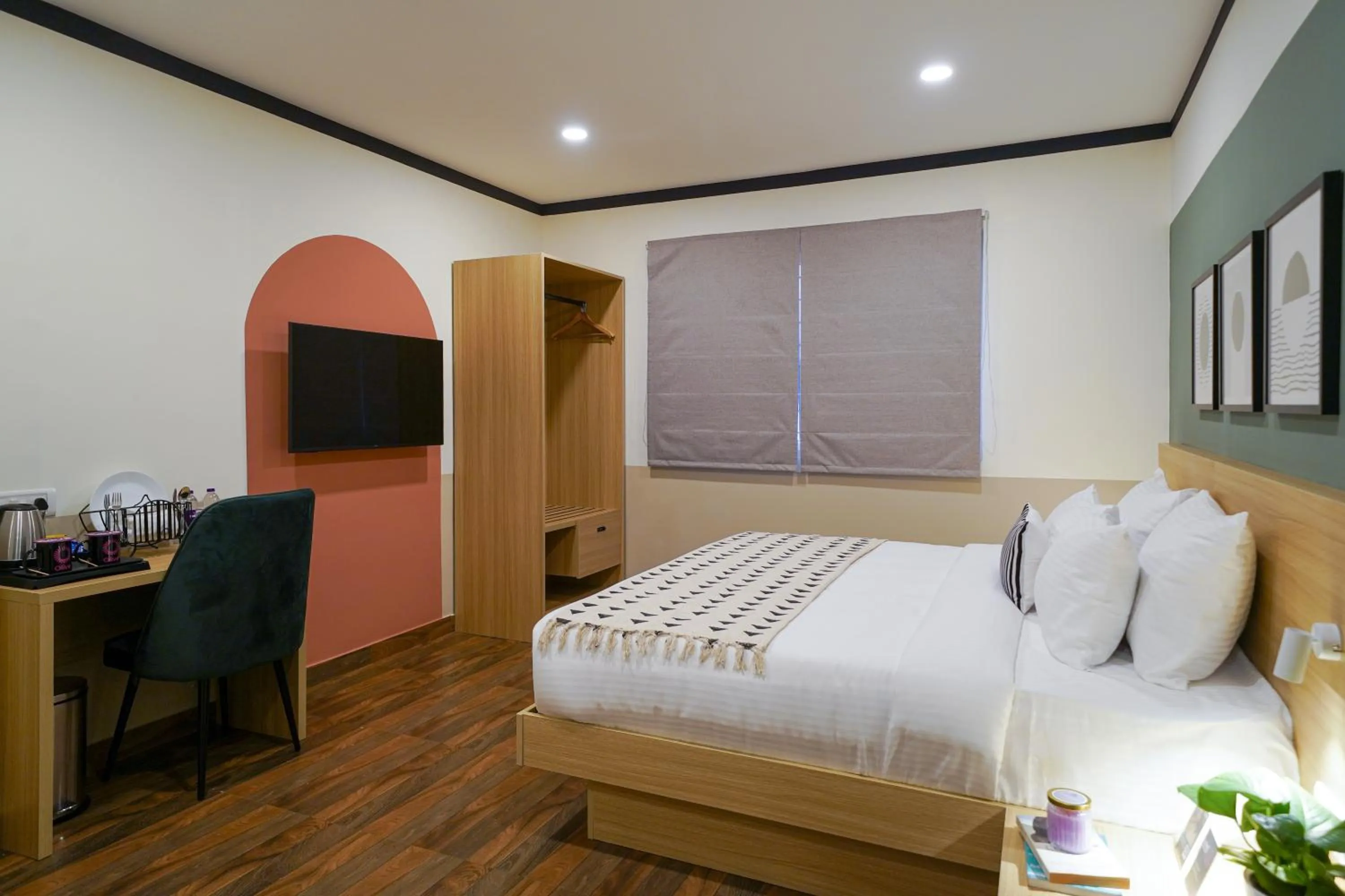 Bed in Olive Hotel Hosa Road Metro by Embassy Group