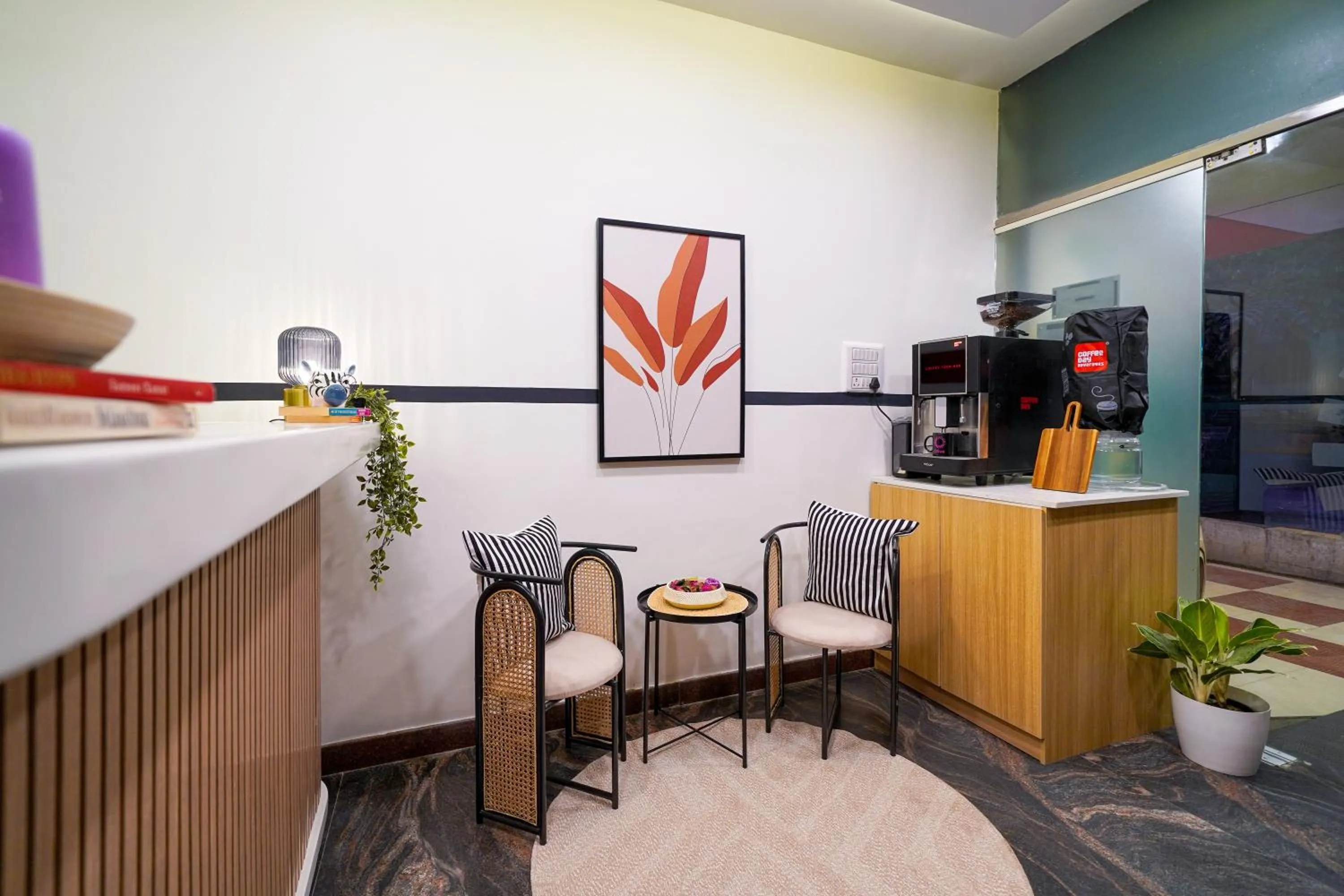 Coffee/tea facilities in Olive Hotel Hosa Road Metro by Embassy Group