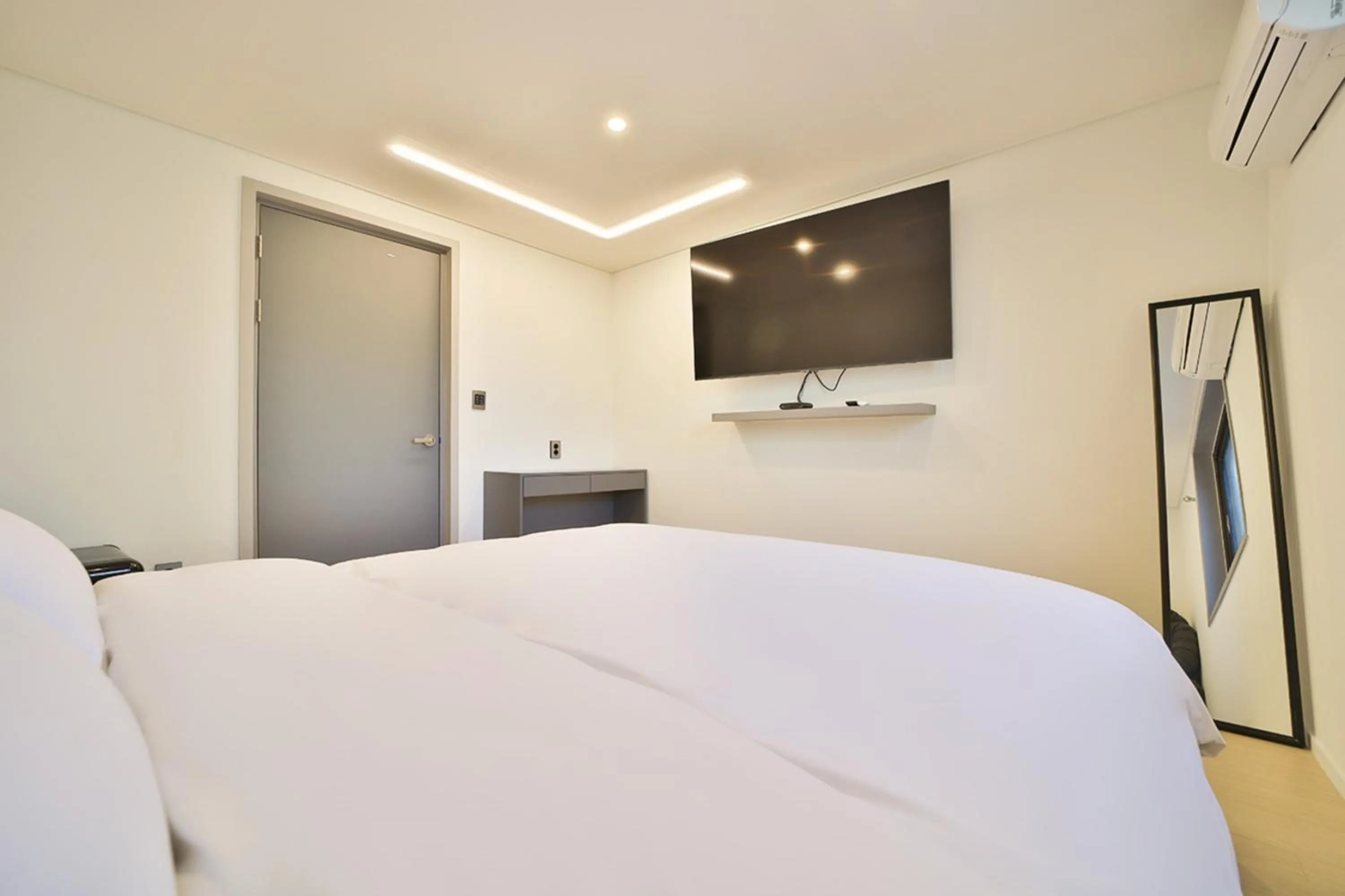 Bedroom, Bed in Green B Hotel Busan Seomyeon