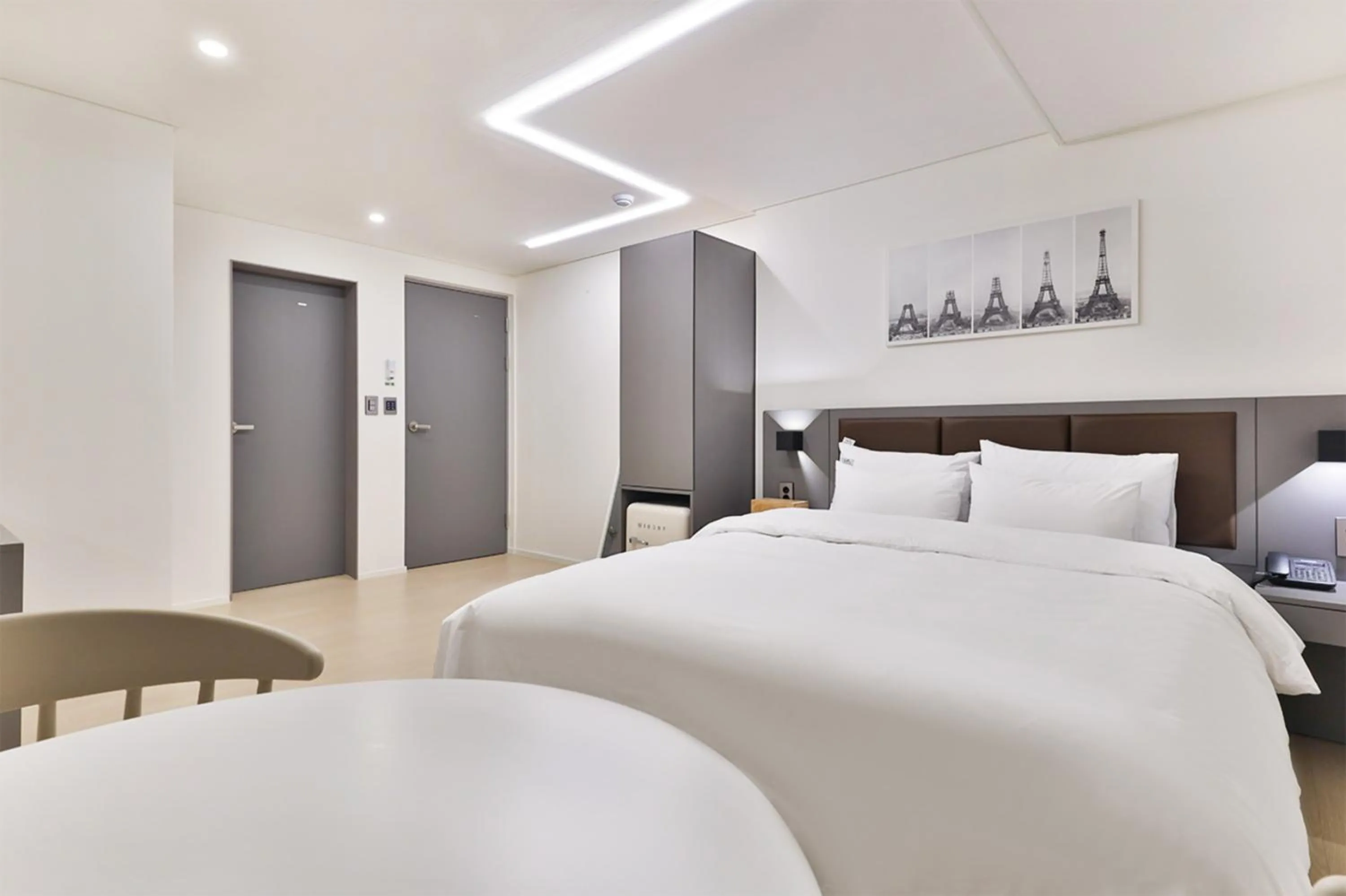 Bedroom, Bed in Green B Hotel Busan Seomyeon