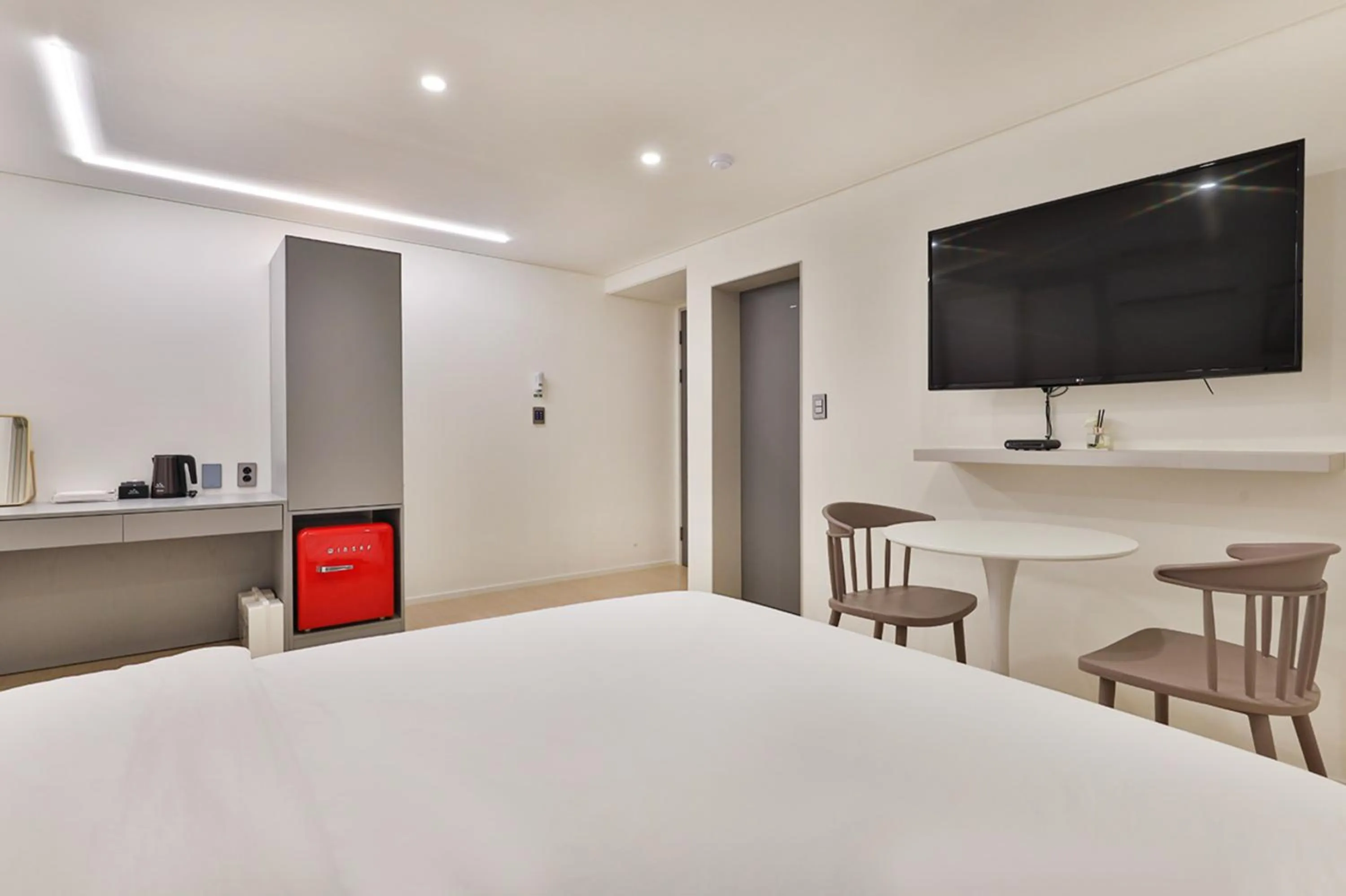 Bedroom, Bed in Green B Hotel Busan Seomyeon