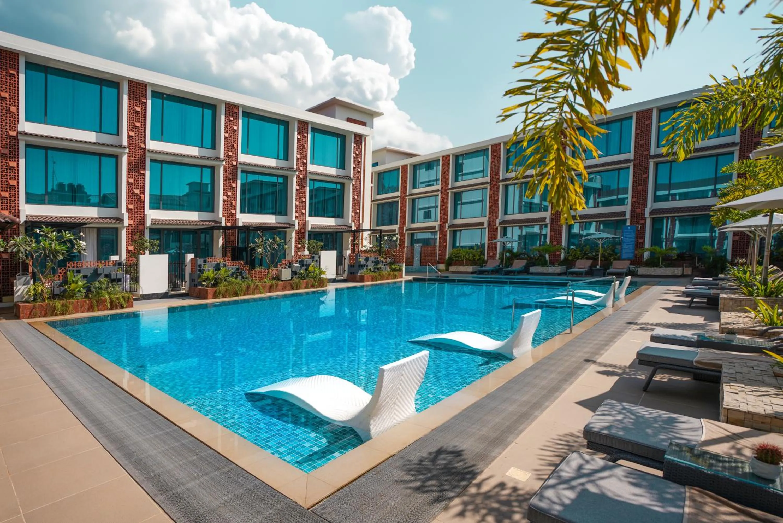 sunbed in Elements by Rosetta- Varca, Goa