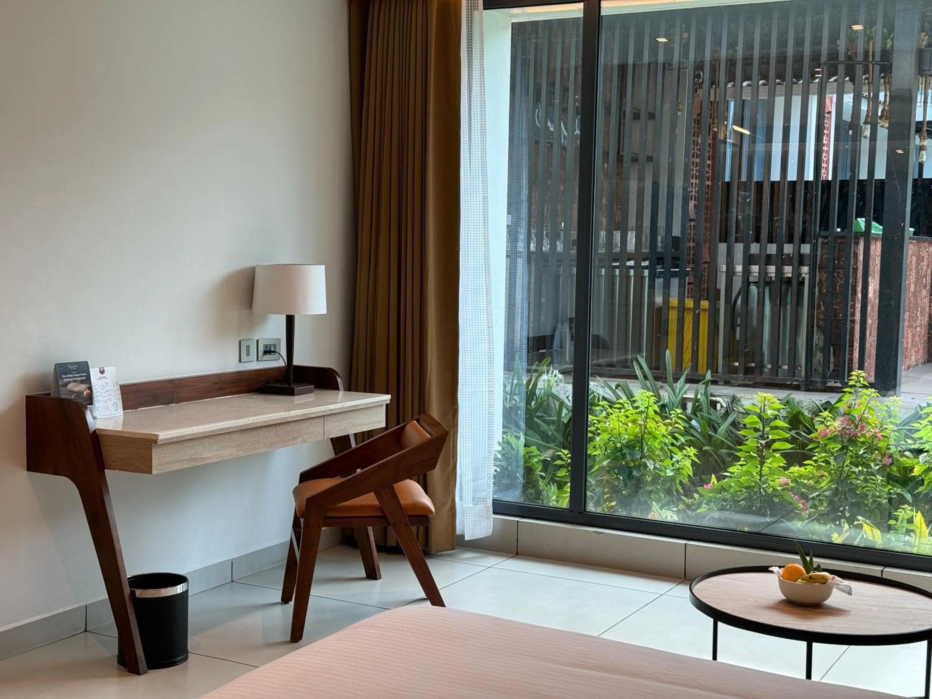 View (from property/room), Bed in Elements by Rosetta- Varca, Goa