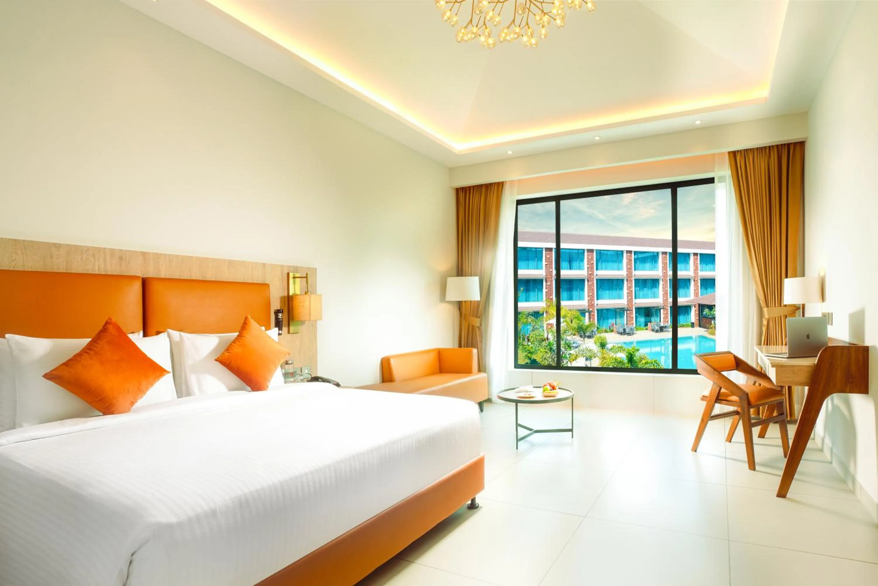 View (from property/room), Bed in Elements by Rosetta- Varca, Goa