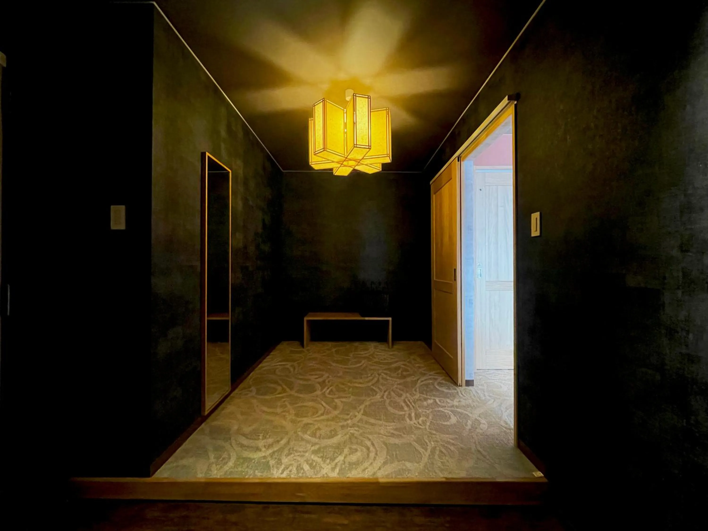 Living room in Resort Hotel RAKI House Nasu