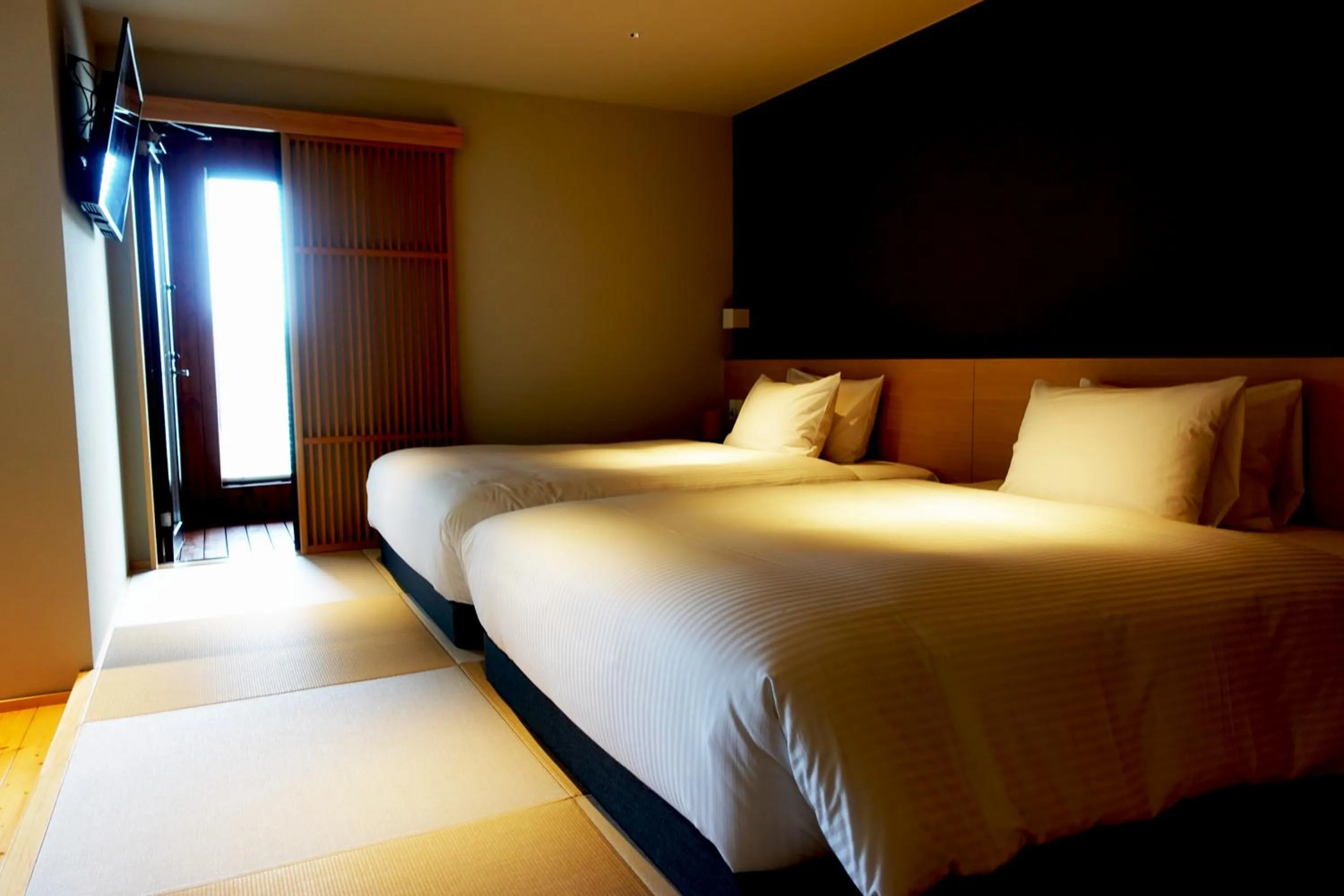 Photo of the whole room, Bed in Resort Hotel RAKI House Nasu