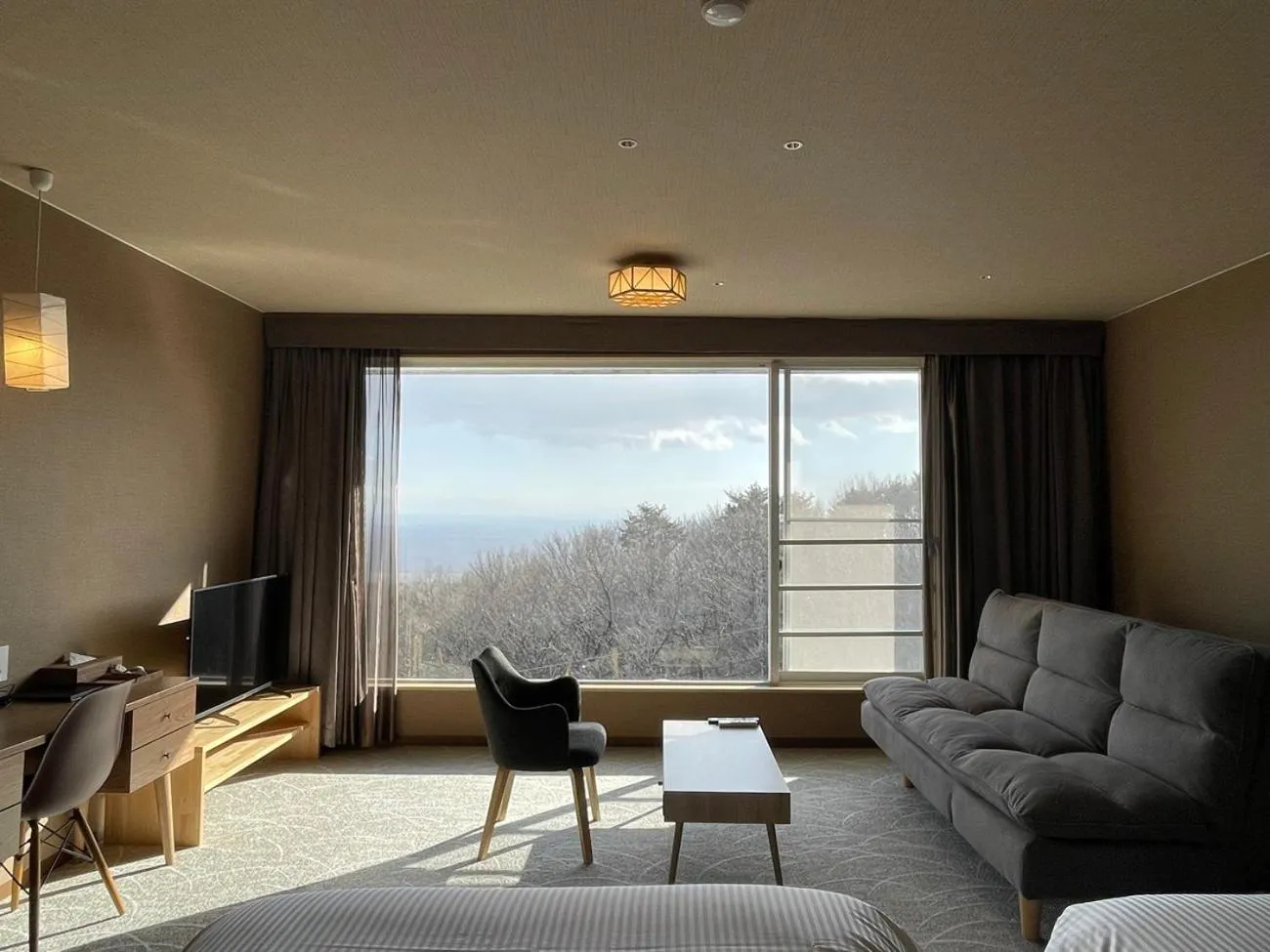 Living room in Resort Hotel RAKI House Nasu