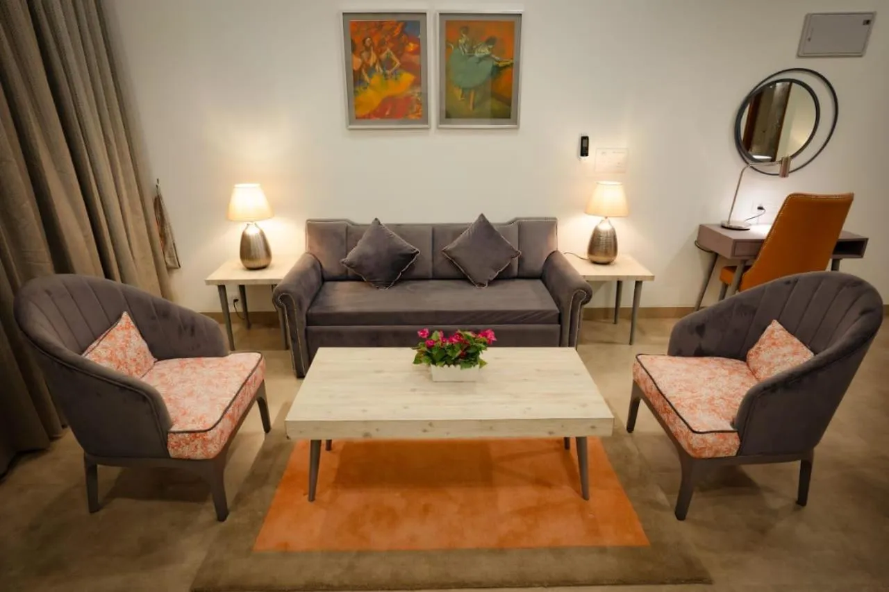 Seating area in Carnival De Goa