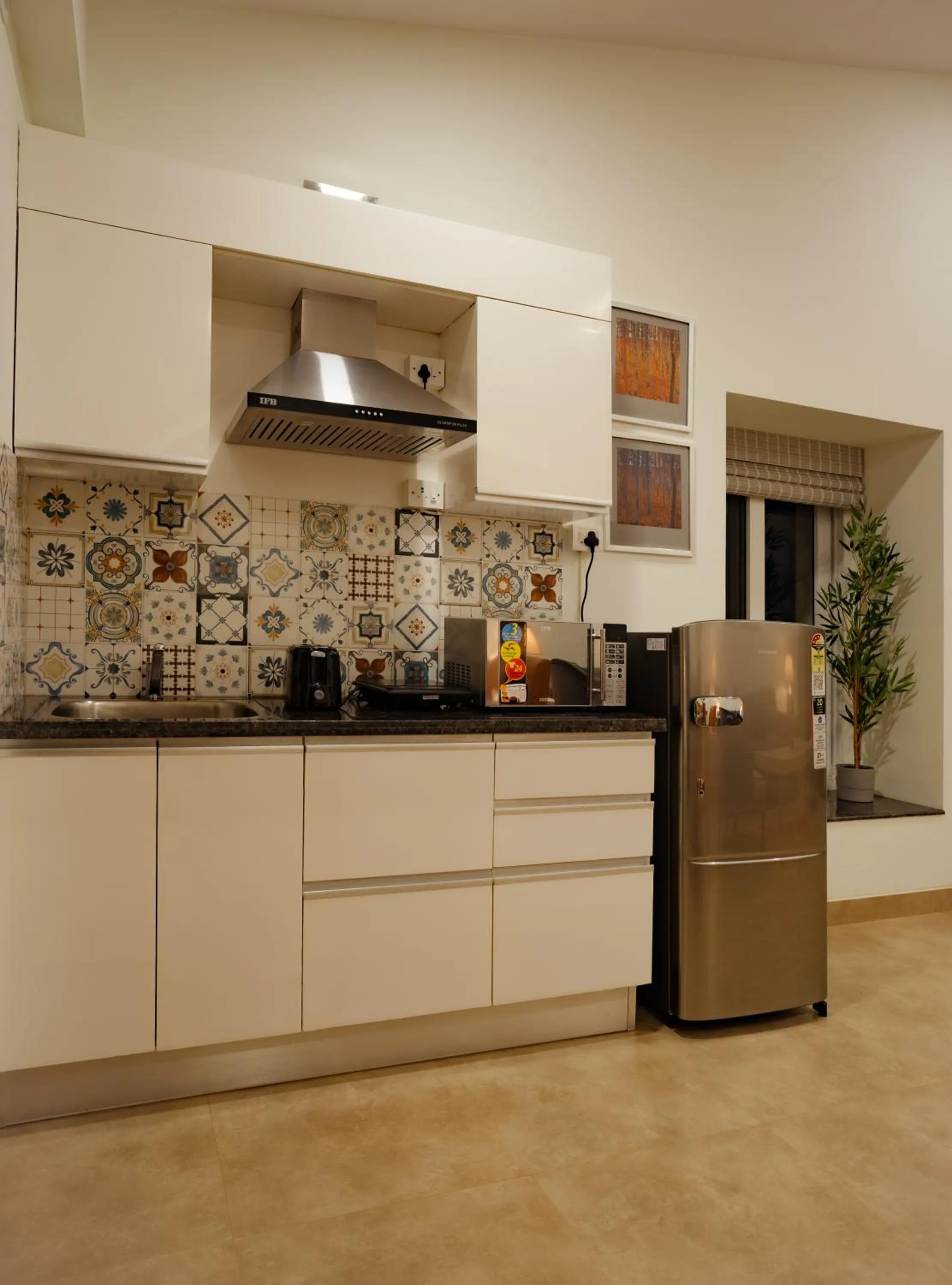 Kitchen or kitchenette in Carnival De Goa