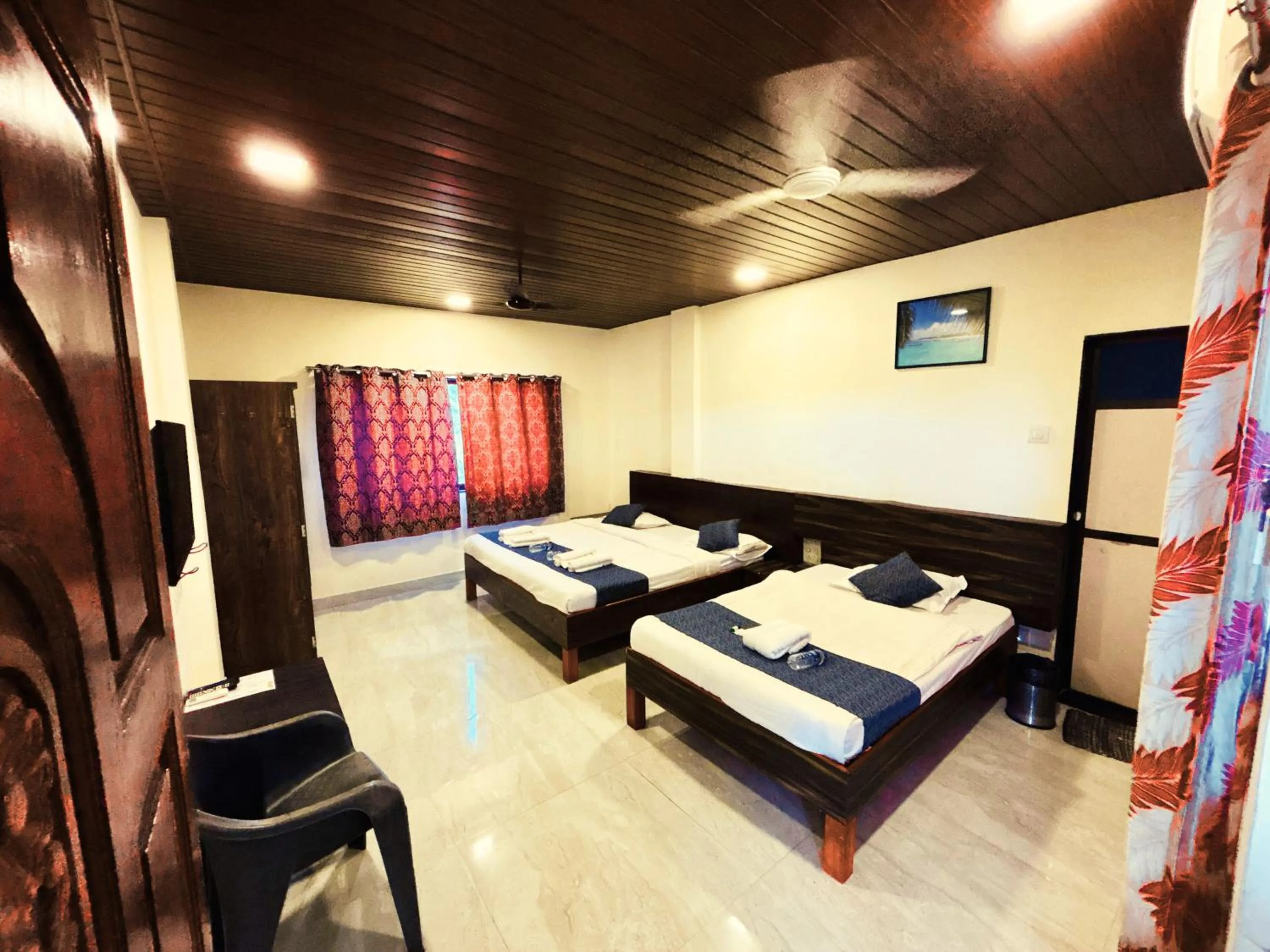 Bed in Anant Villa & Resorts