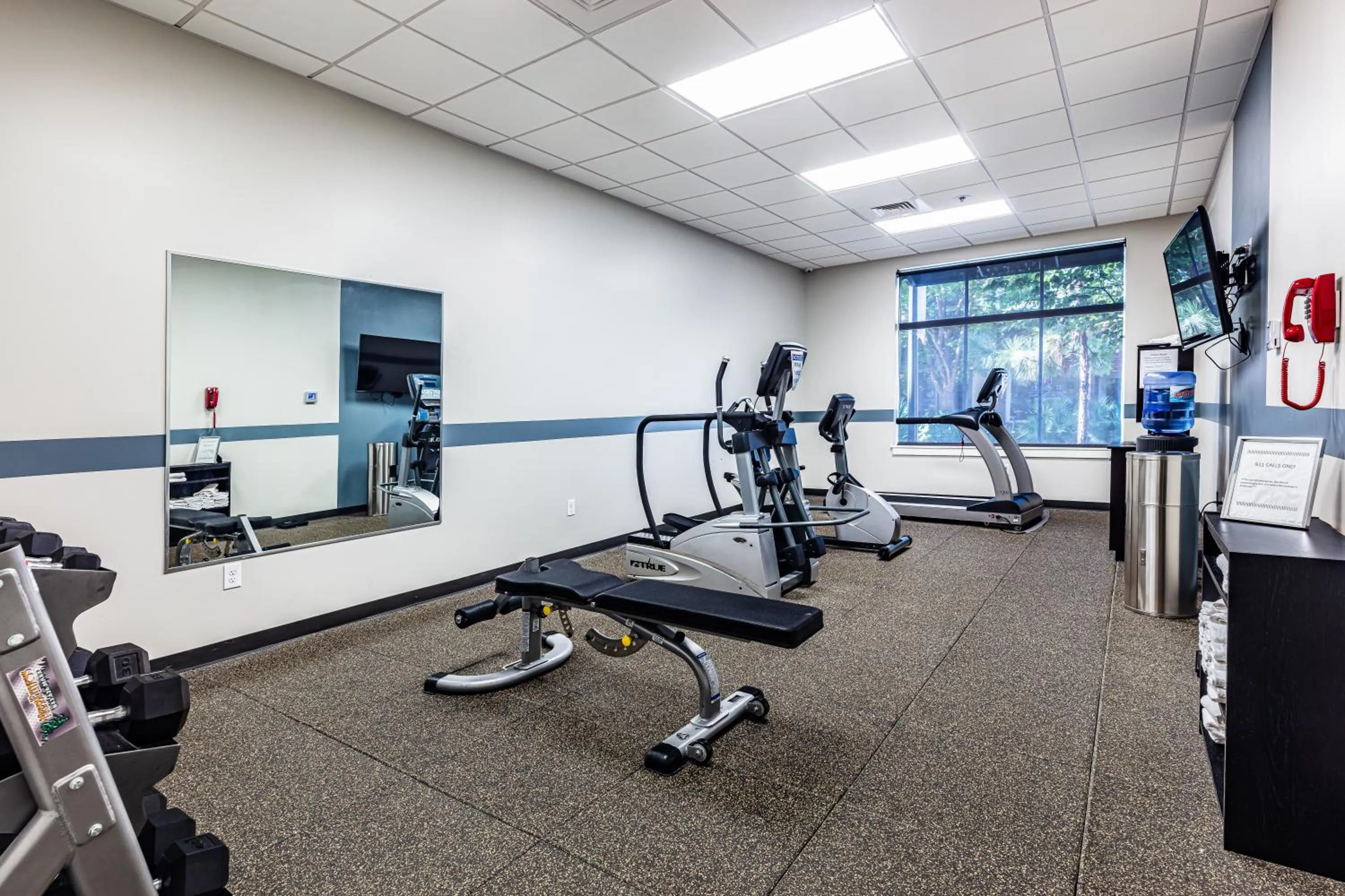 Fitness centre/facilities in The Inn At The Crossroads