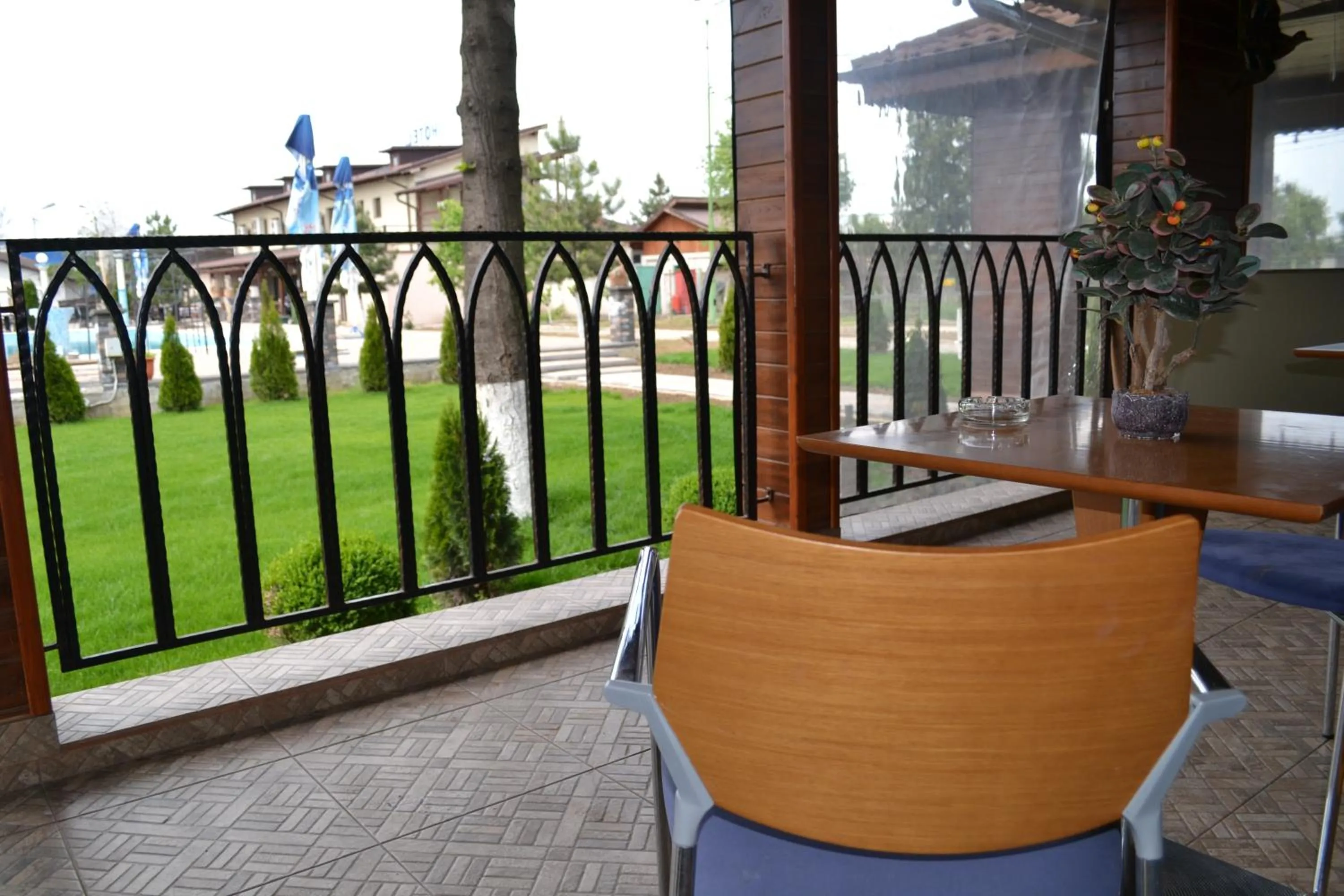 Balcony/Terrace in Hotel Doi Taurasi