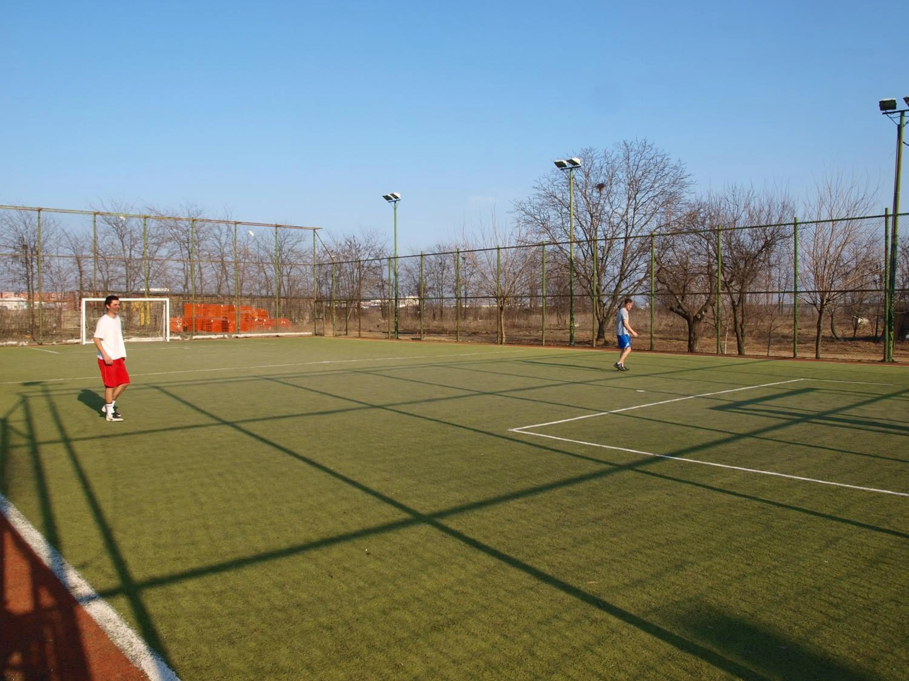 Tennis court in Hotel Doi Taurasi