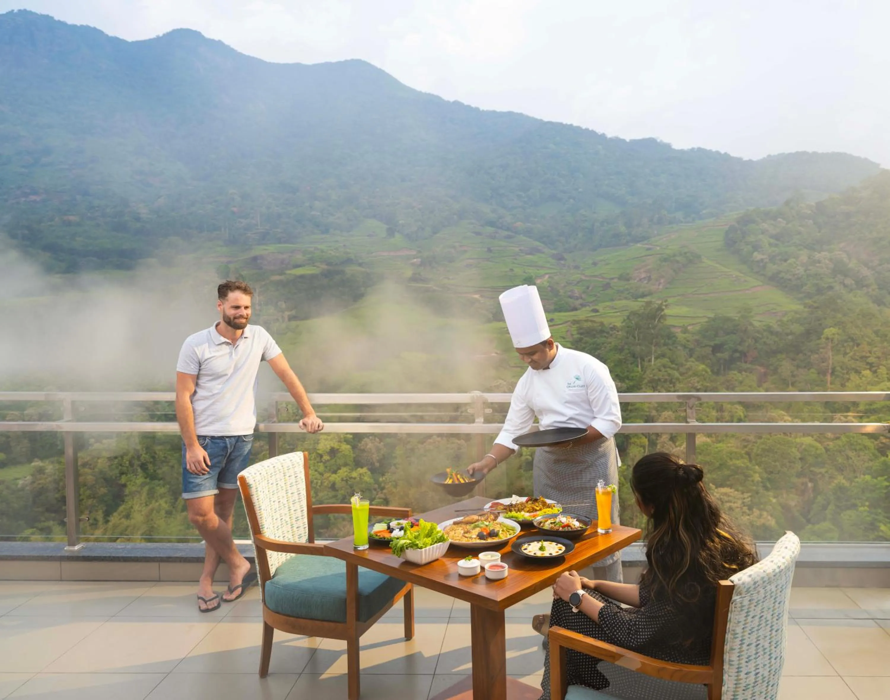 Restaurant/places to eat in The Grand Cliff Resort Munnar