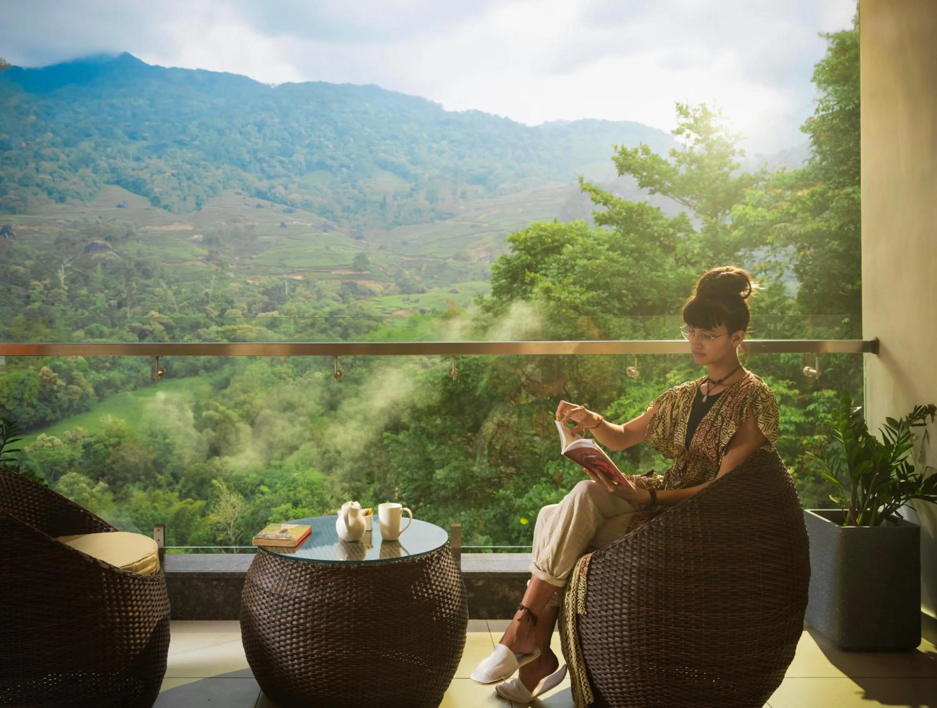 Balcony/Terrace in The Grand Cliff Resort Munnar