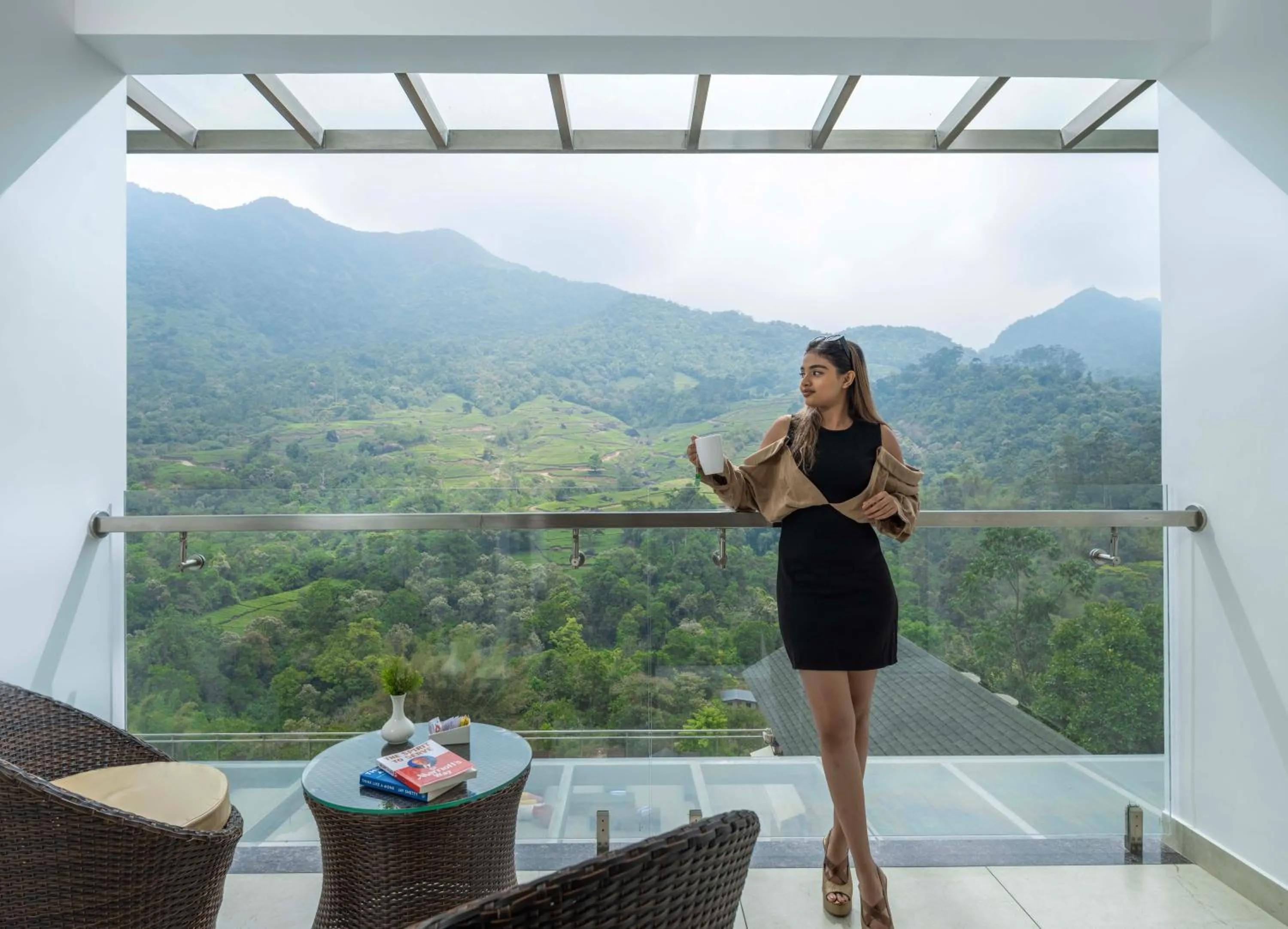 Balcony/Terrace in The Grand Cliff Resort Munnar