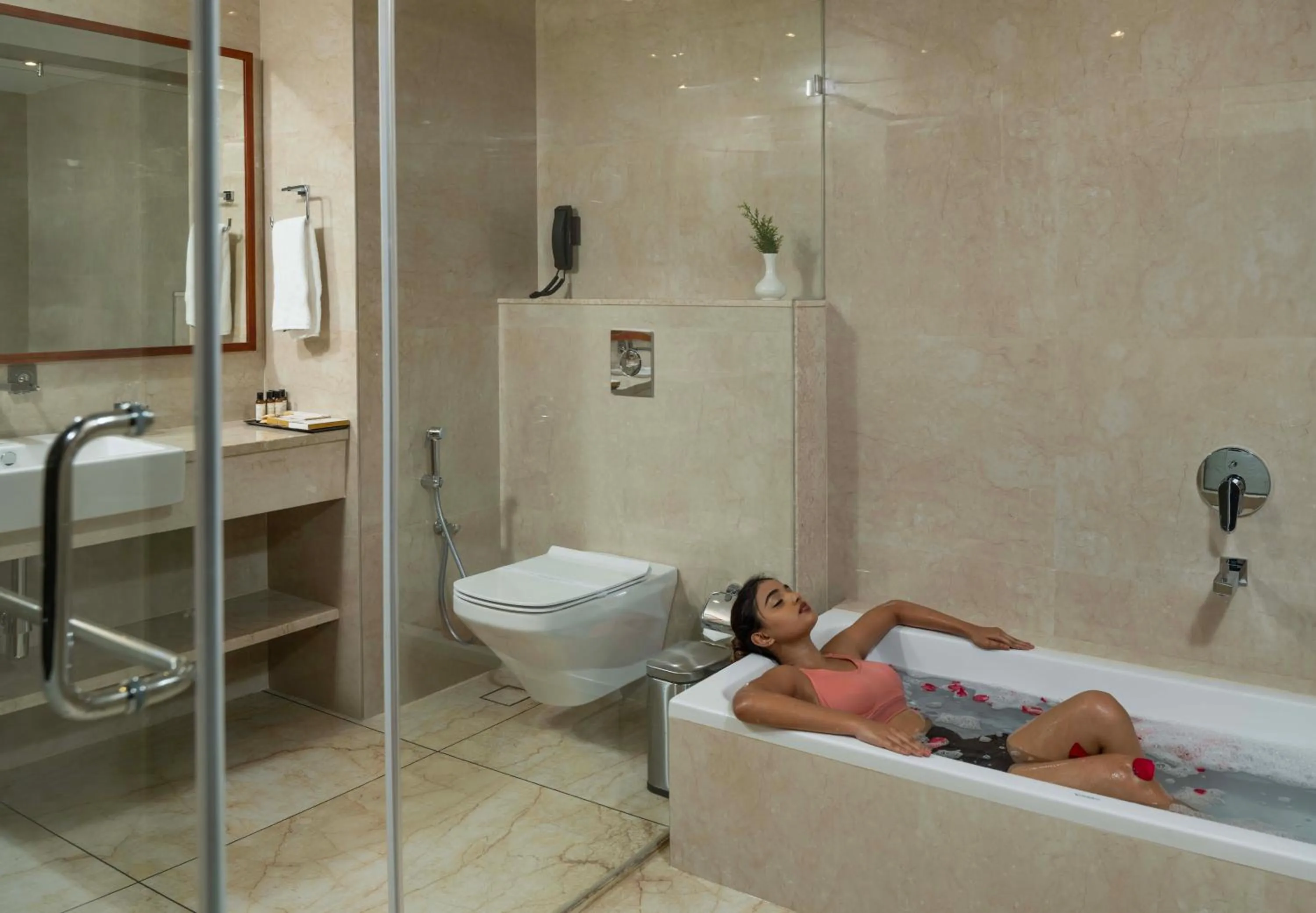 Bathroom in The Grand Cliff Resort Munnar