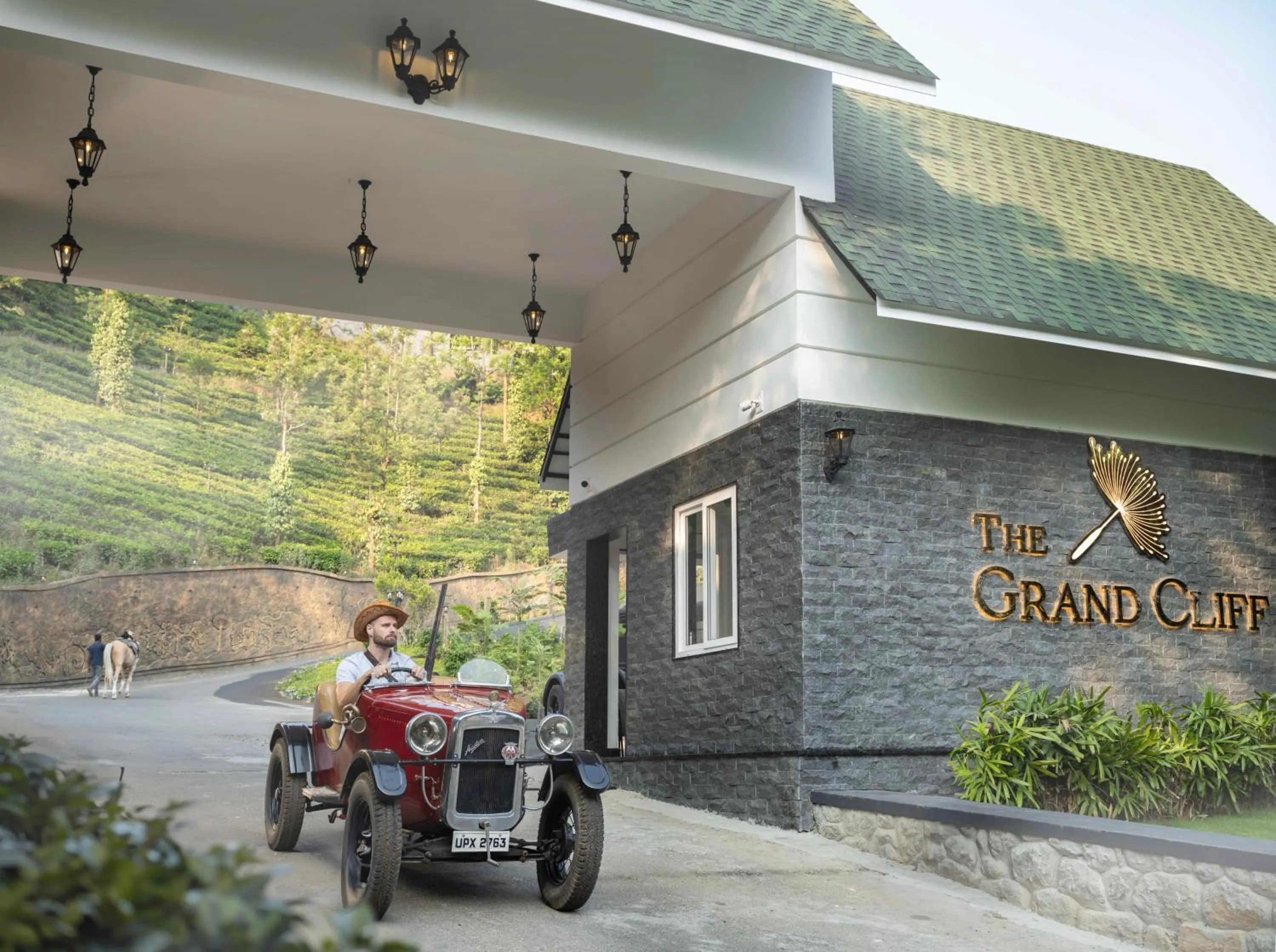 Facade/entrance in The Grand Cliff Resort Munnar
