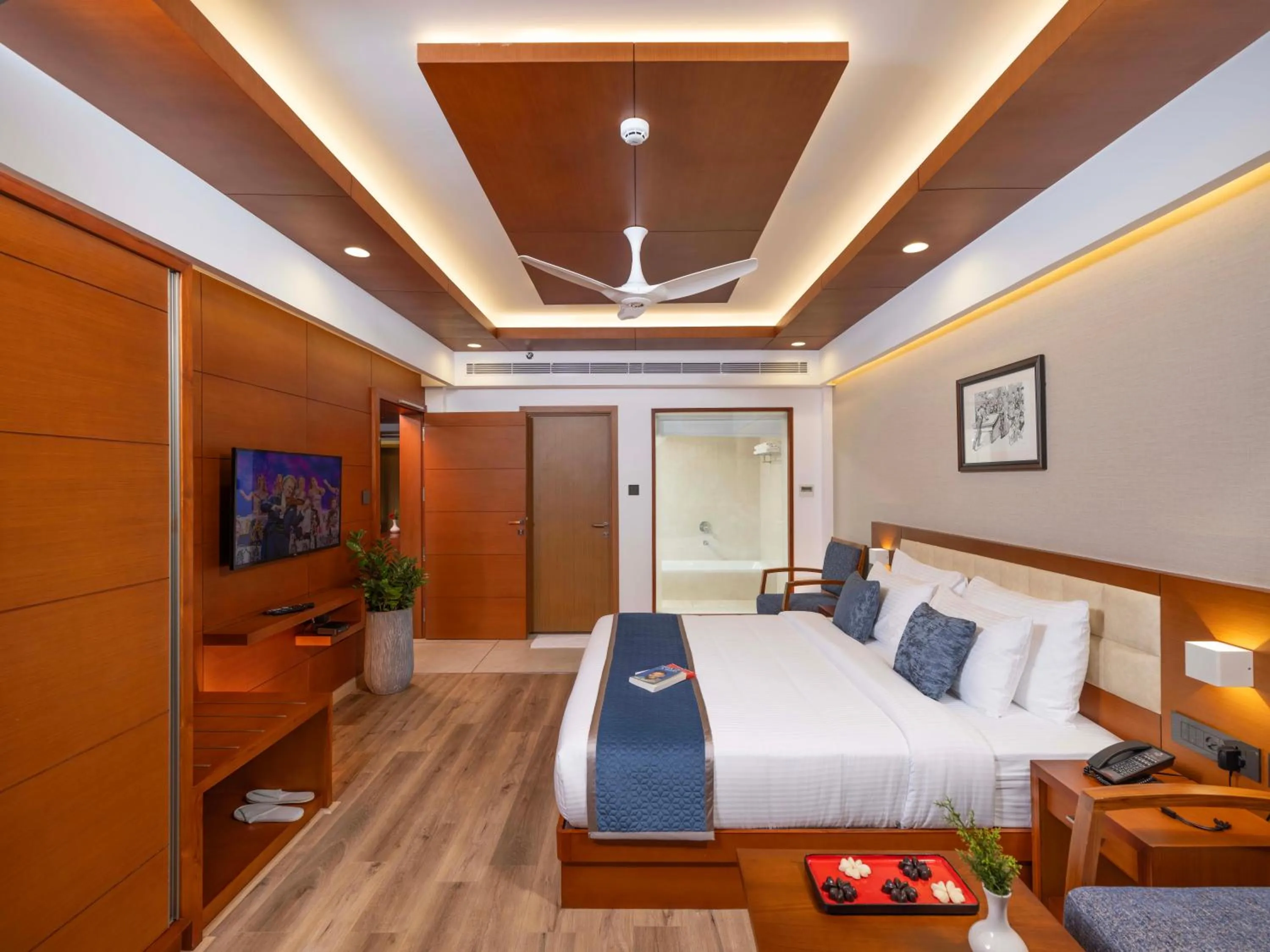 Bedroom, Bed in The Grand Cliff Resort Munnar