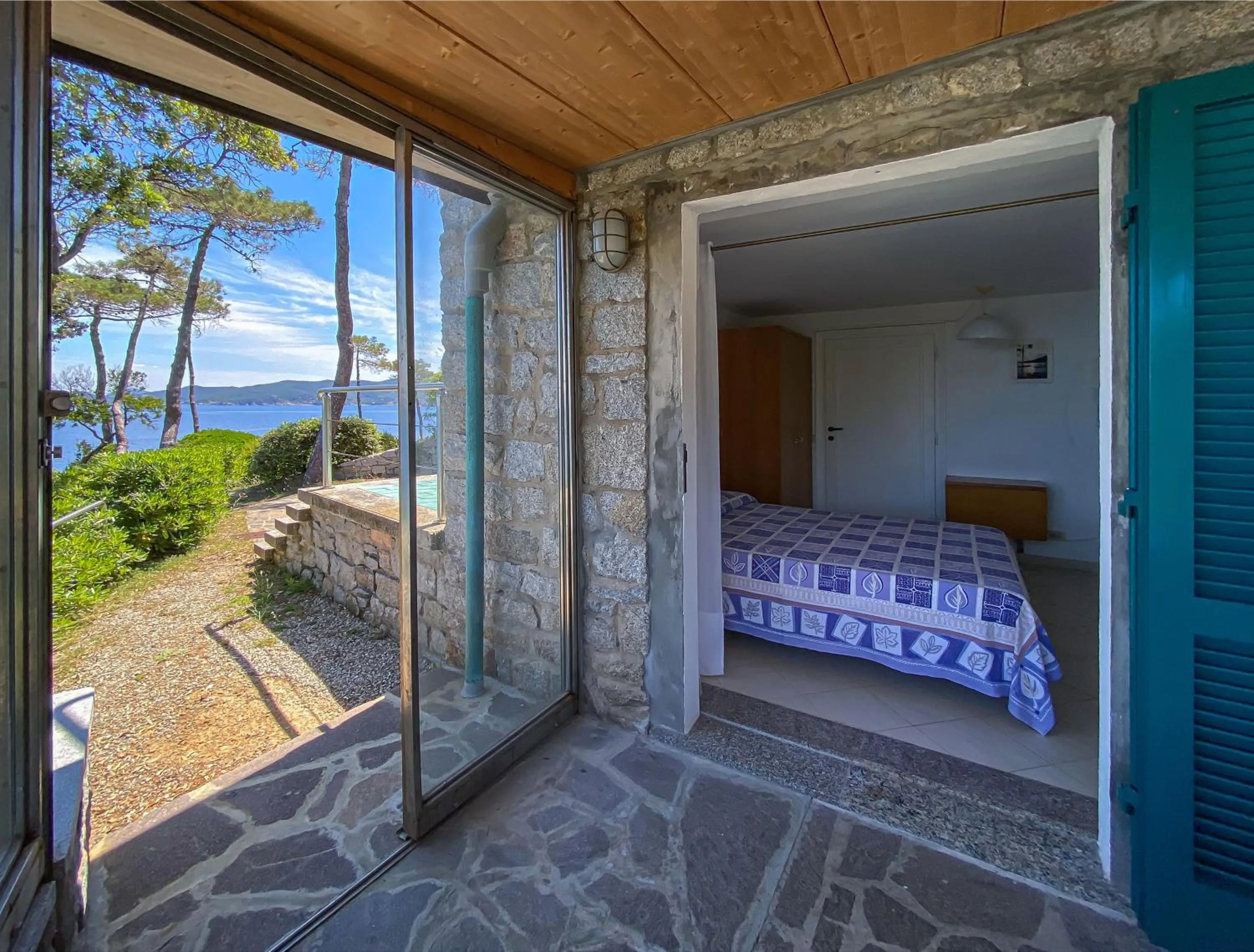 Patio, Bed in Residence Intur