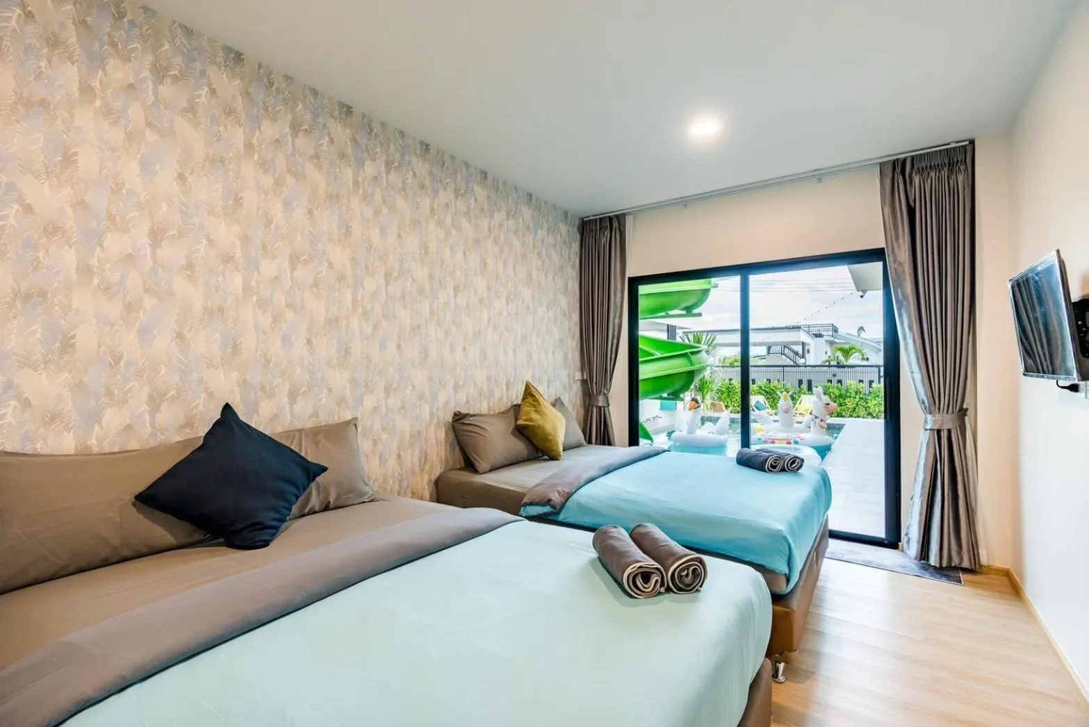 Bedroom in 58/20 Pool Villa