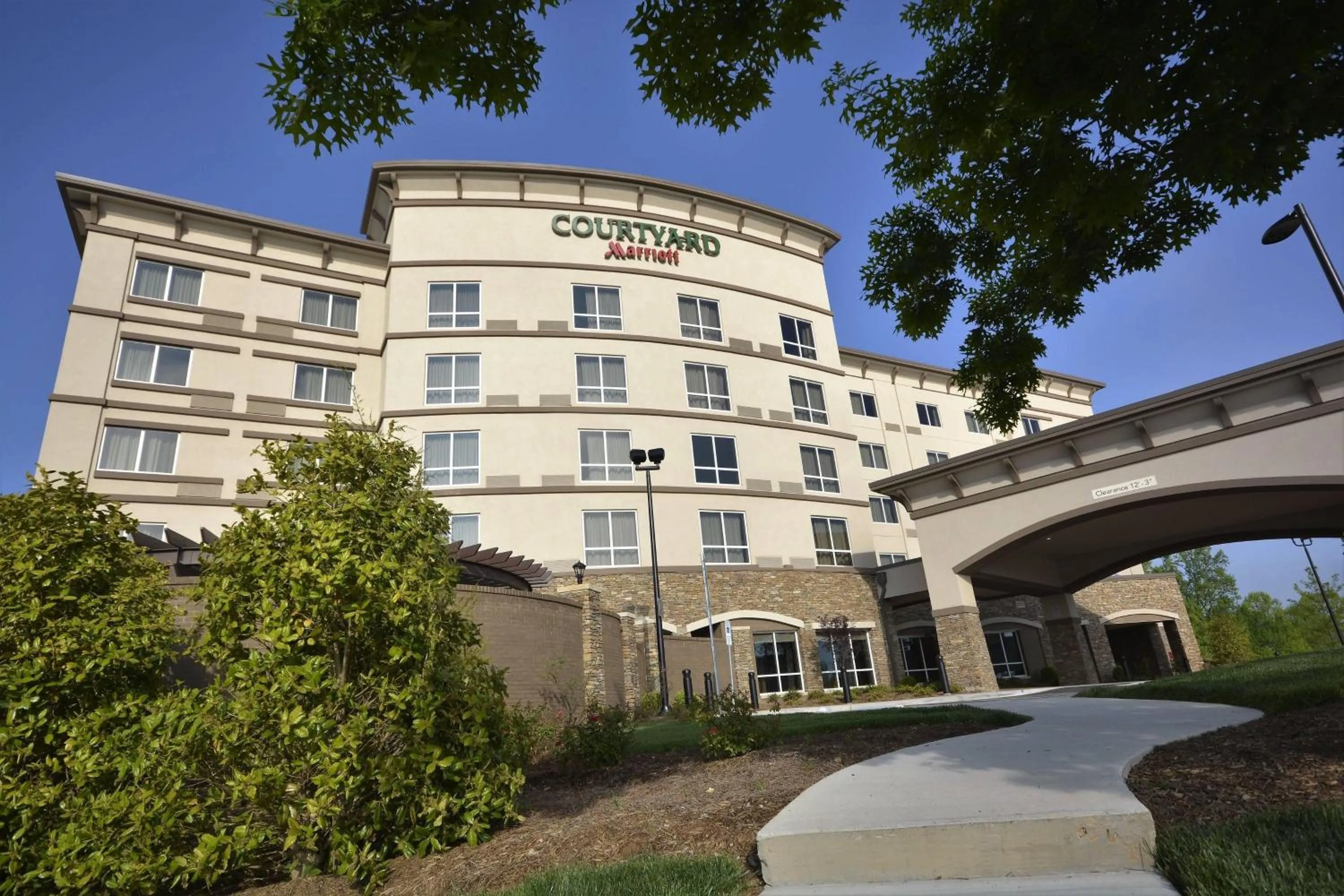 Property building in Courtyard by Marriott Asheville Airport