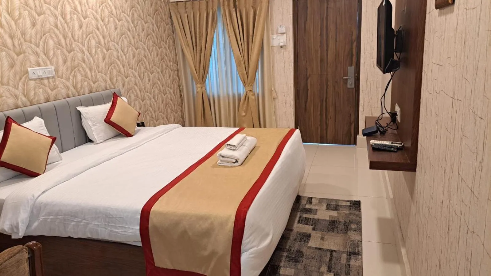 Bed in Hotel Stalwart Jajati