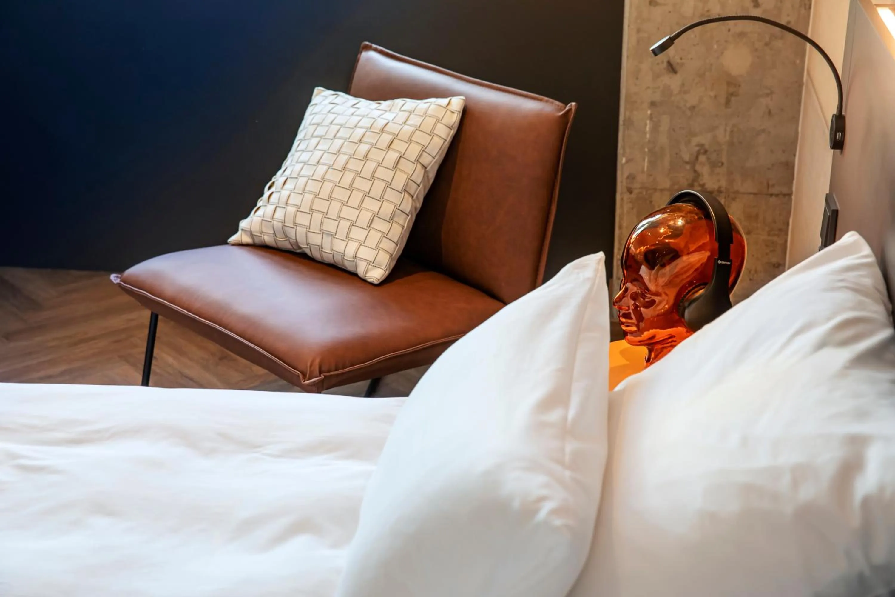 Photo of the whole room, Bed in LOGINN Hotel Offenbach