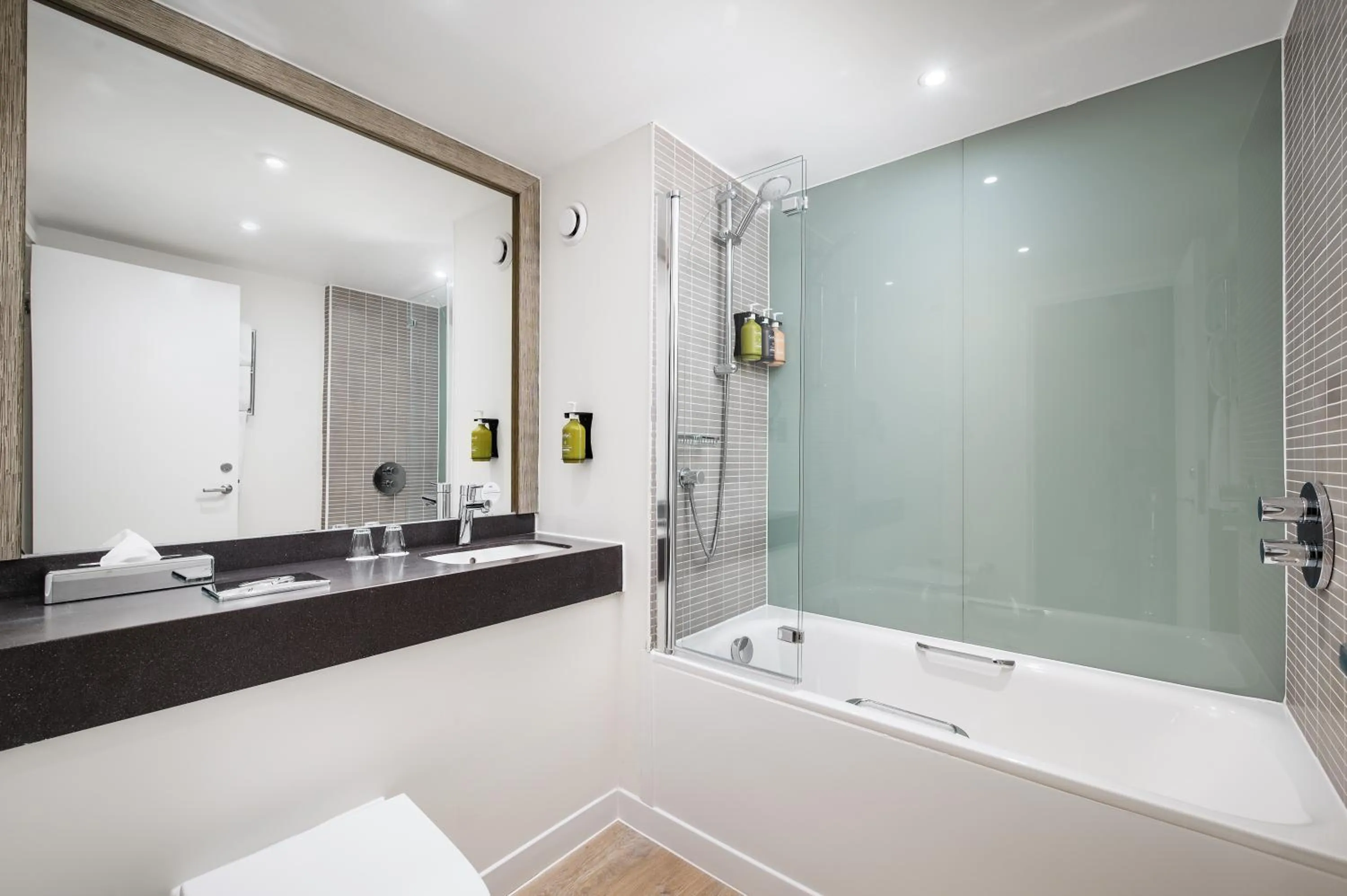 Shower in Holiday Inn Northampton by IHG