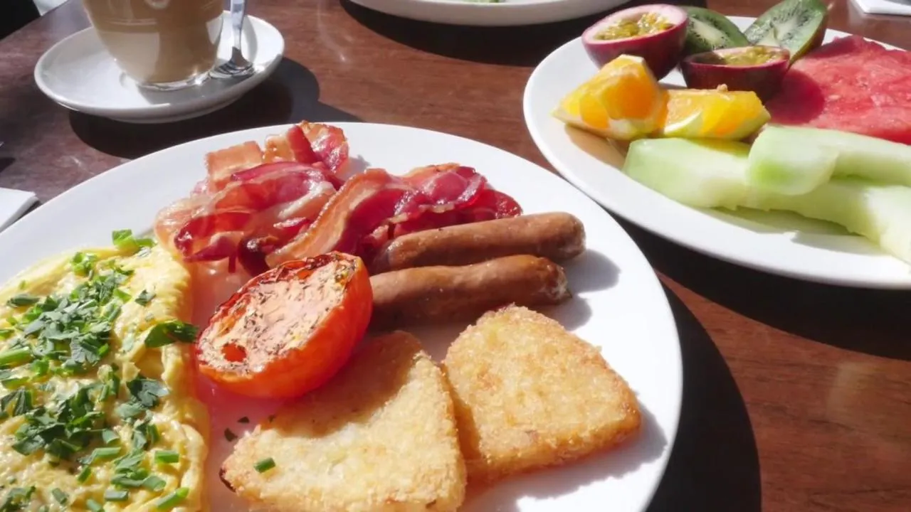 Breakfast, Food in The Stand Leisure Hotel
