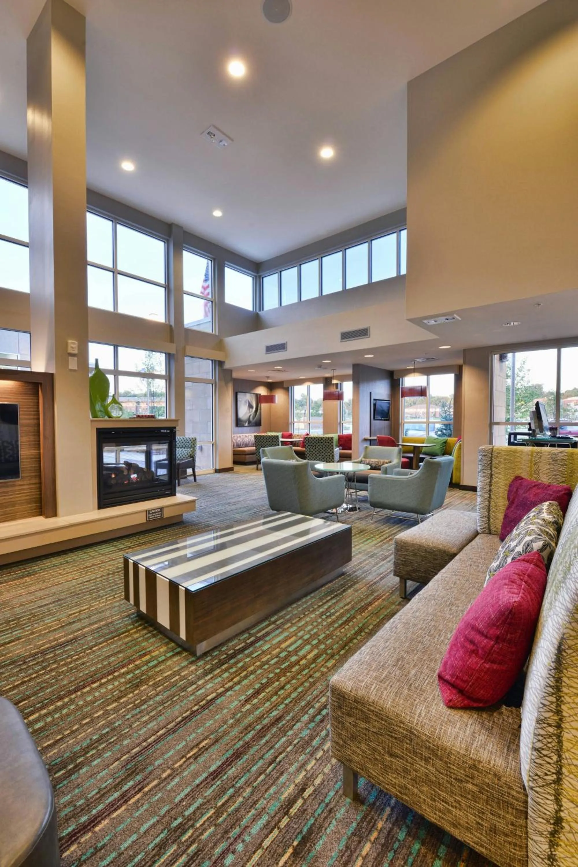 Lobby or reception in Residence Inn by Marriott Omaha Aksarben Village