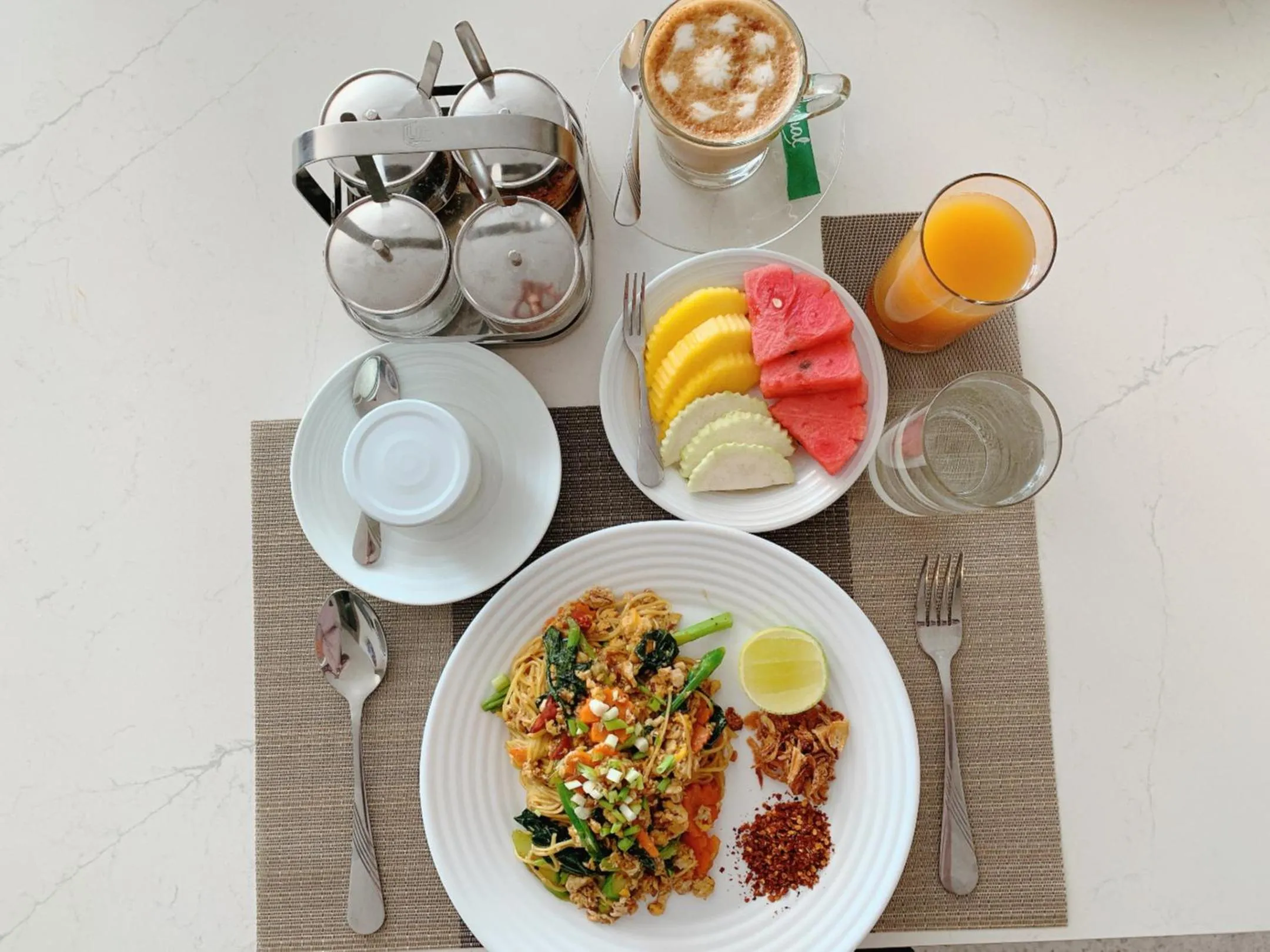 Food and drinks in SN Residences