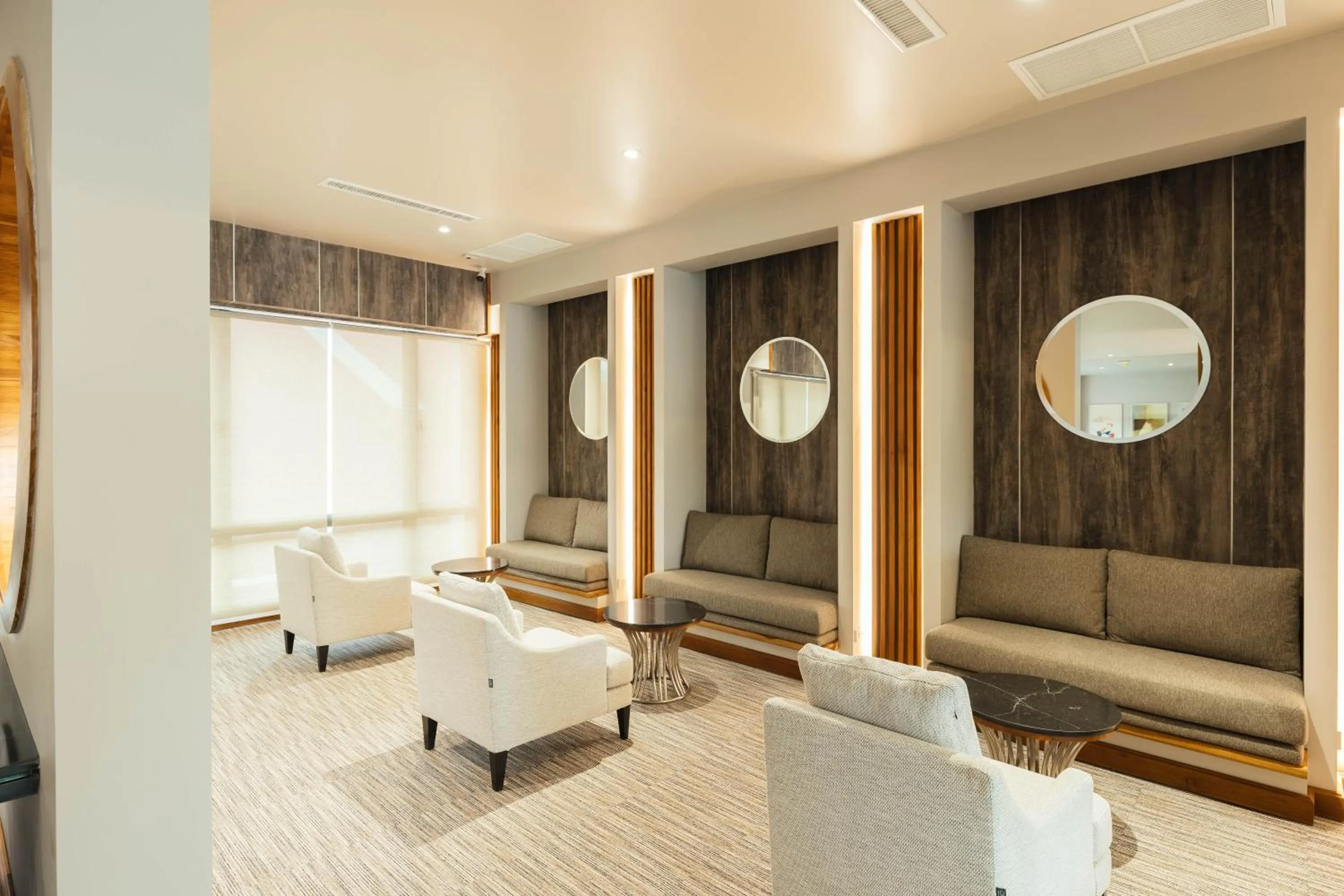 Seating area in SN Residences