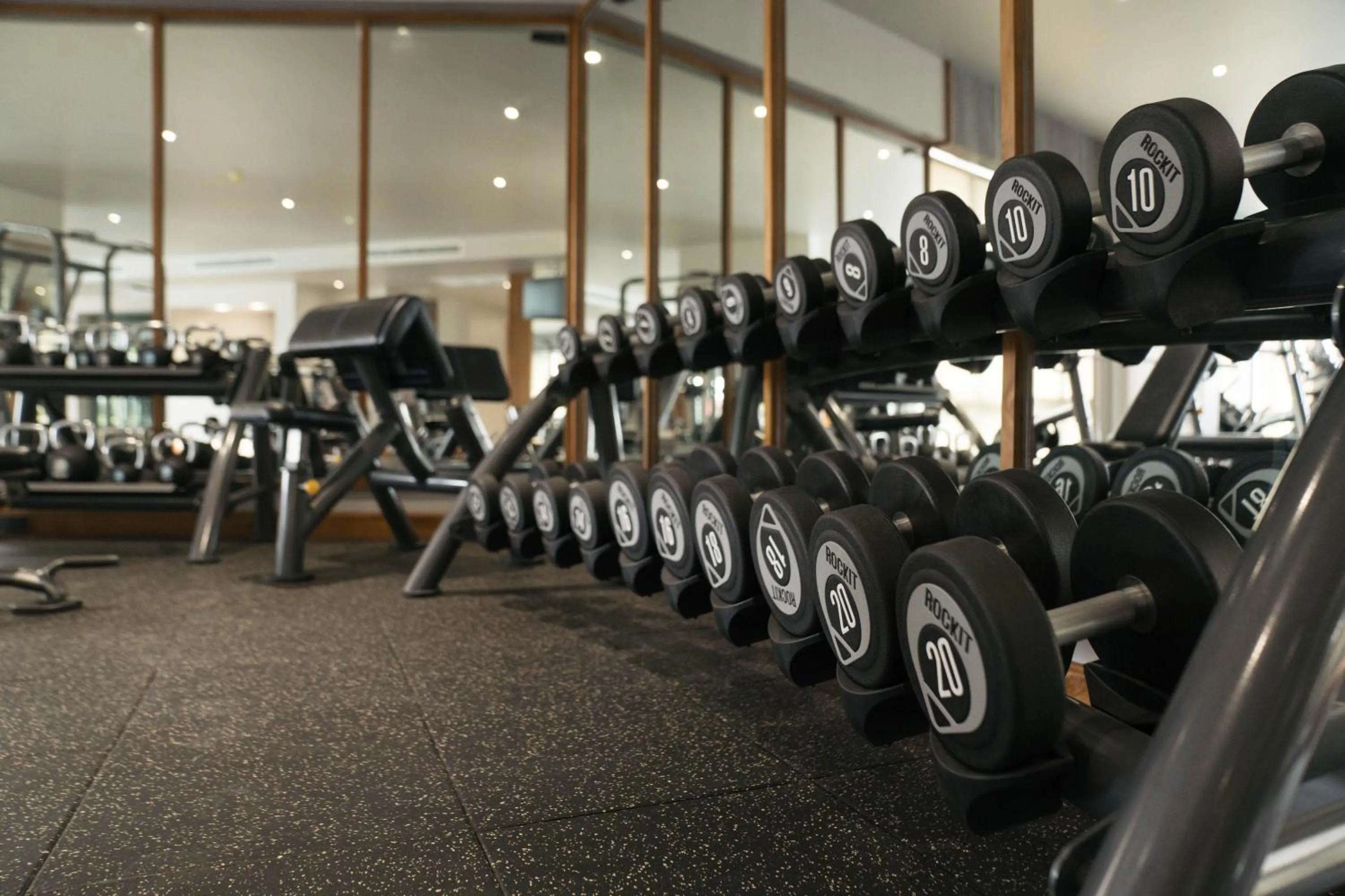 Fitness centre/facilities in SN Residences