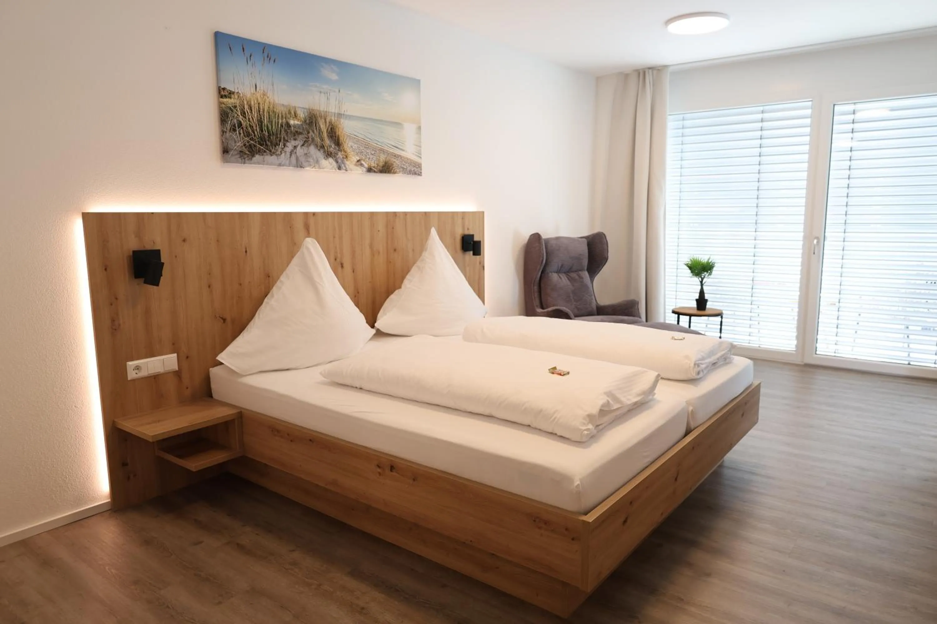 Bed in MEIN MOTEL - Self Check-in