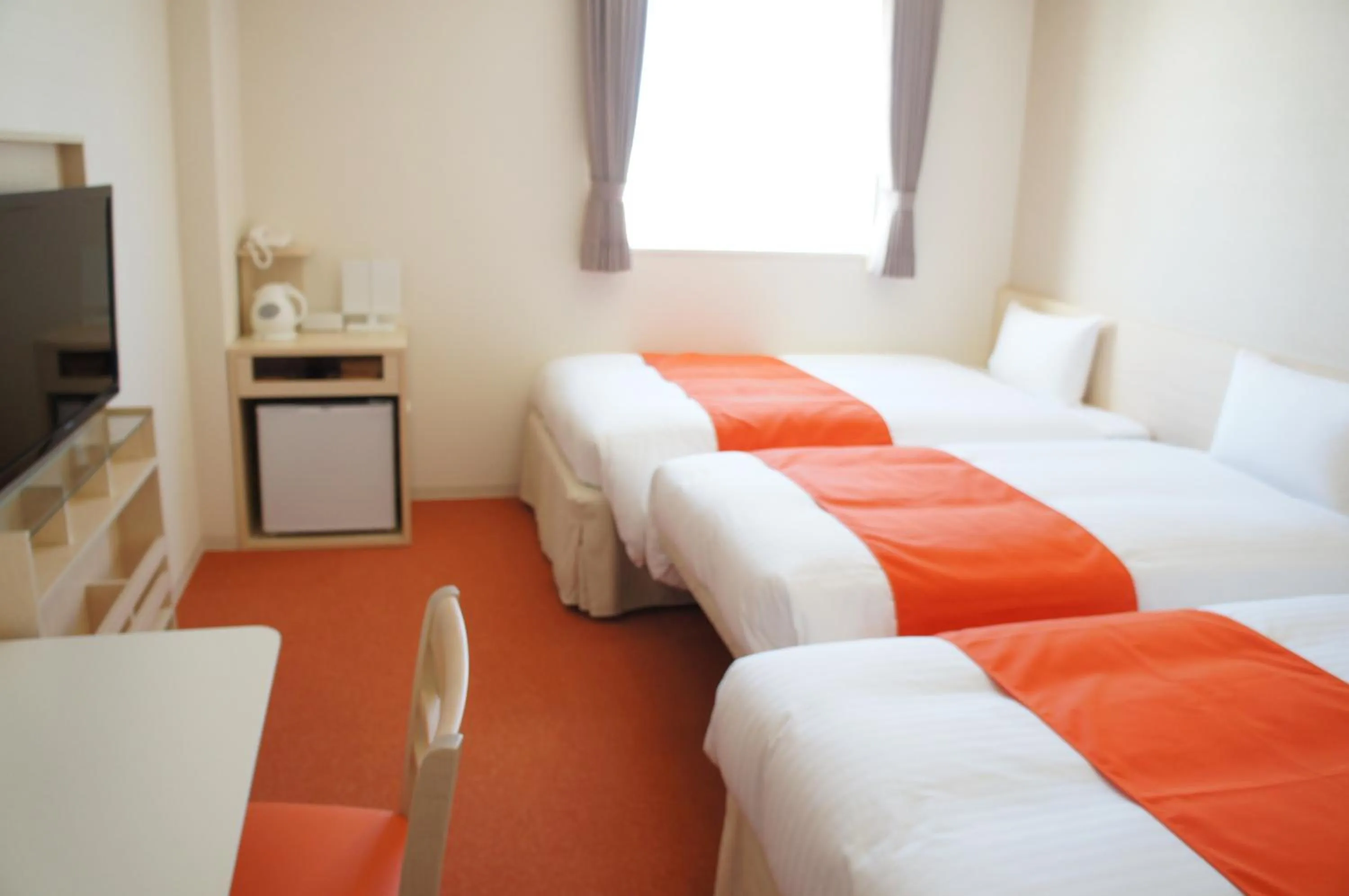 Bed in Hotel Abest Naha Kokusai Street