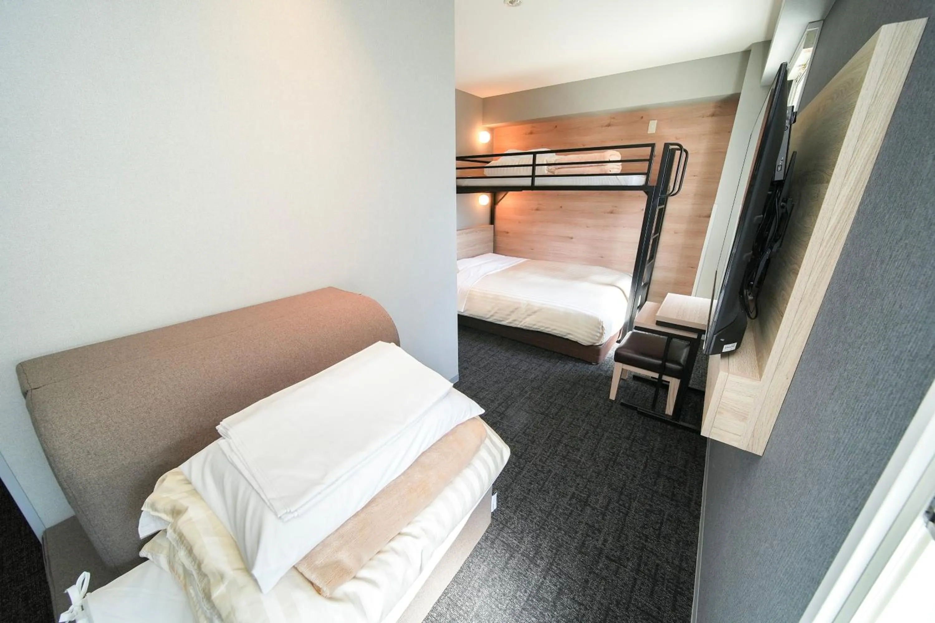 Bed in Super Hotel Utsunomiya