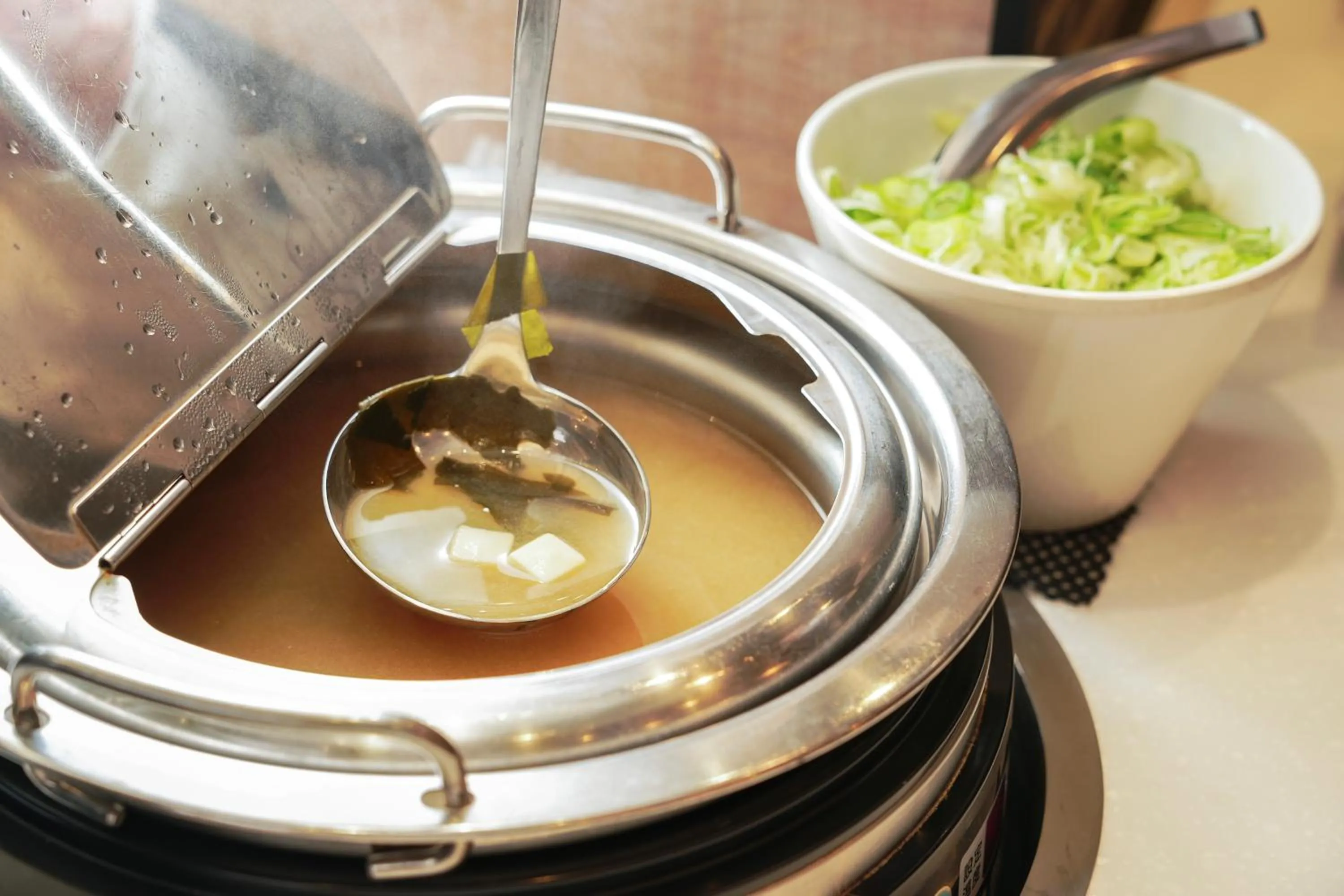 Buffet breakfast in Super Hotel Utsunomiya