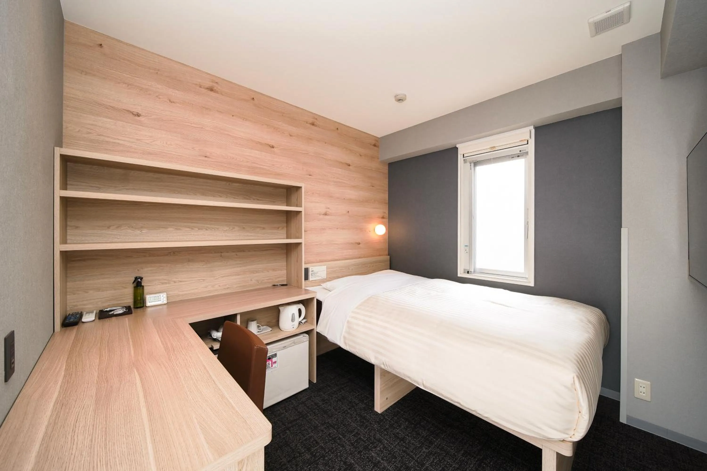 Bed in Super Hotel Utsunomiya